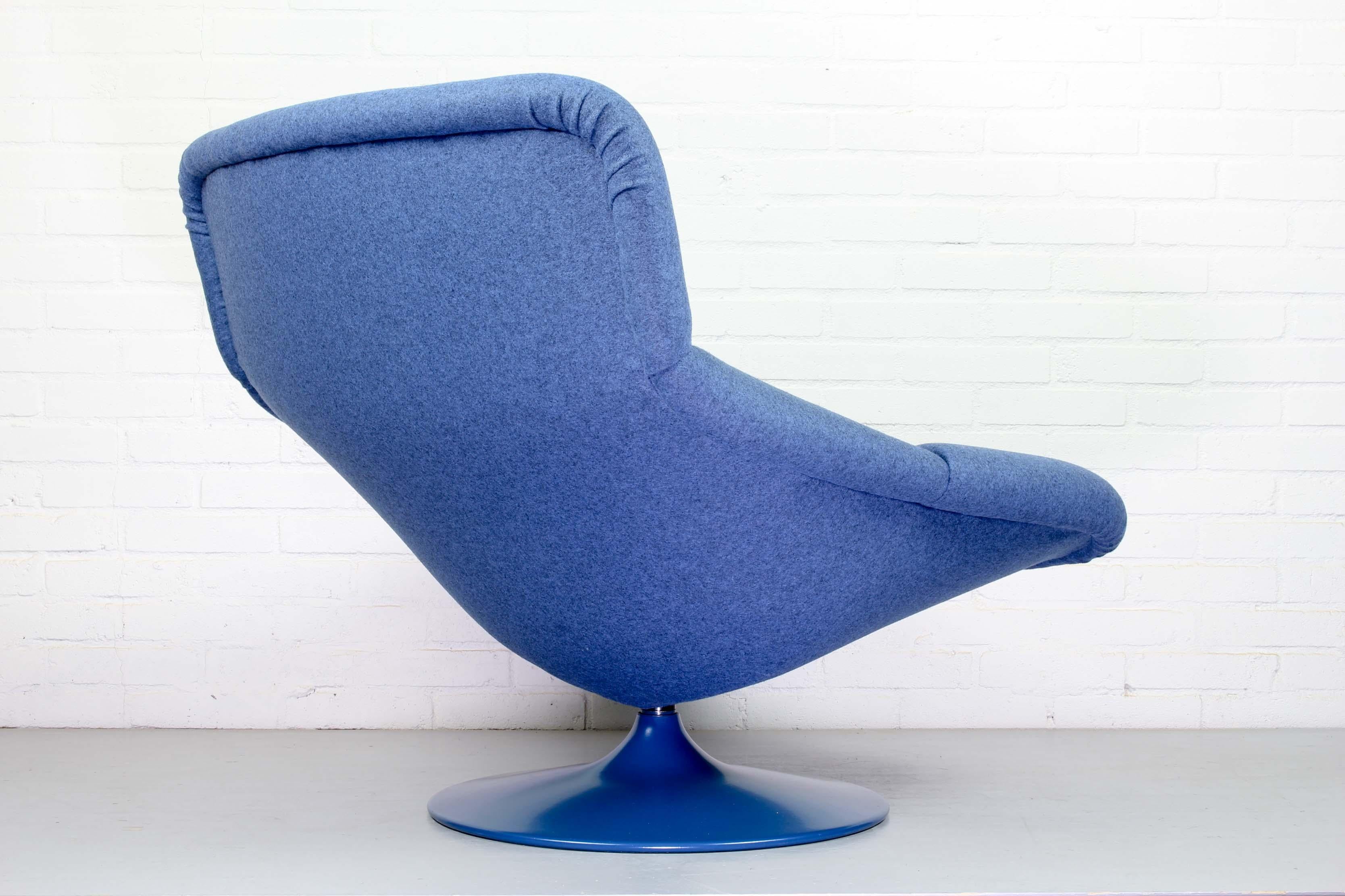 Dutch Vintage F518 Lounge Swivel Chair by Geoffrey Harcourt for Artifort, 1970s
