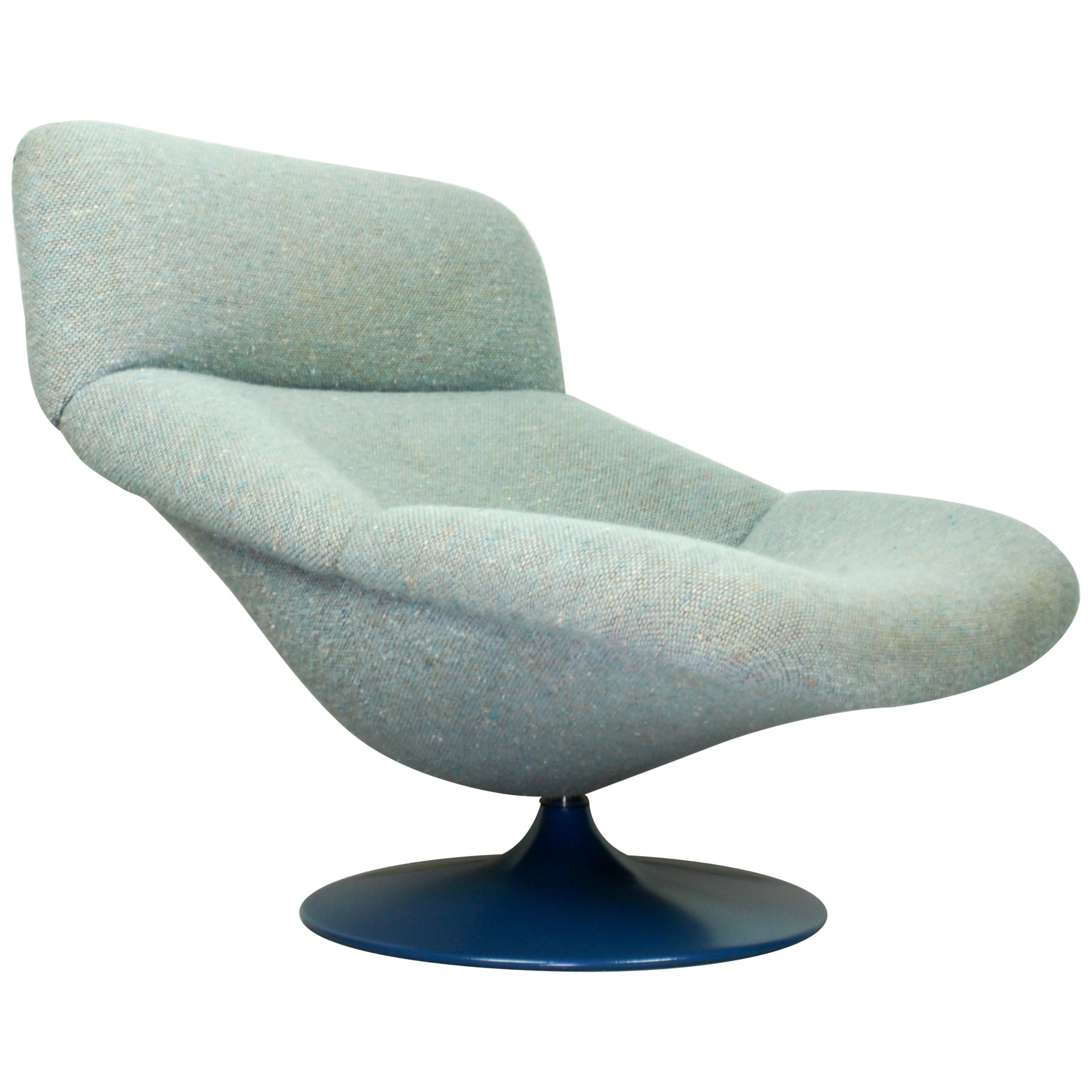 Vintage F518 Lounge Swivel Chair by Geoffrey Harcourt for Artifort, 1970s