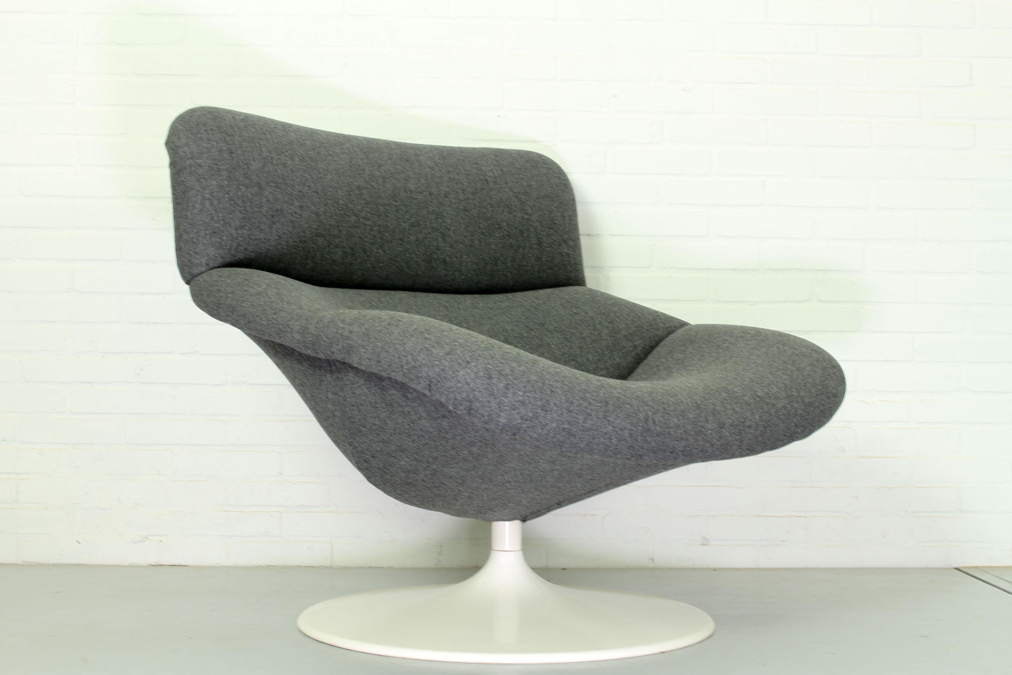 Dutch Vintage F518 Lounge Swivel Chair by Geoffrey Harcourt for Artifort