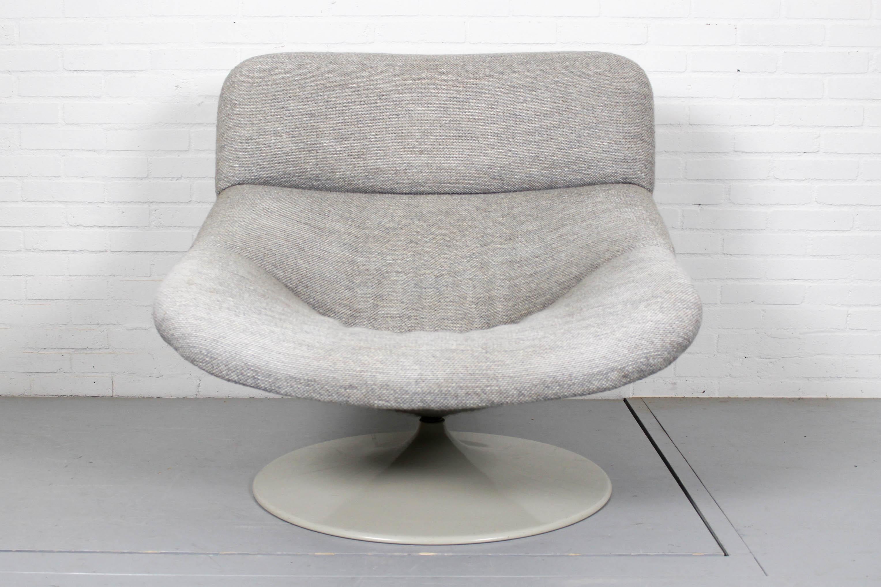 Dutch Vintage F518 Lounge Swivel Chair by Geoffrey Harcourt for Artifort