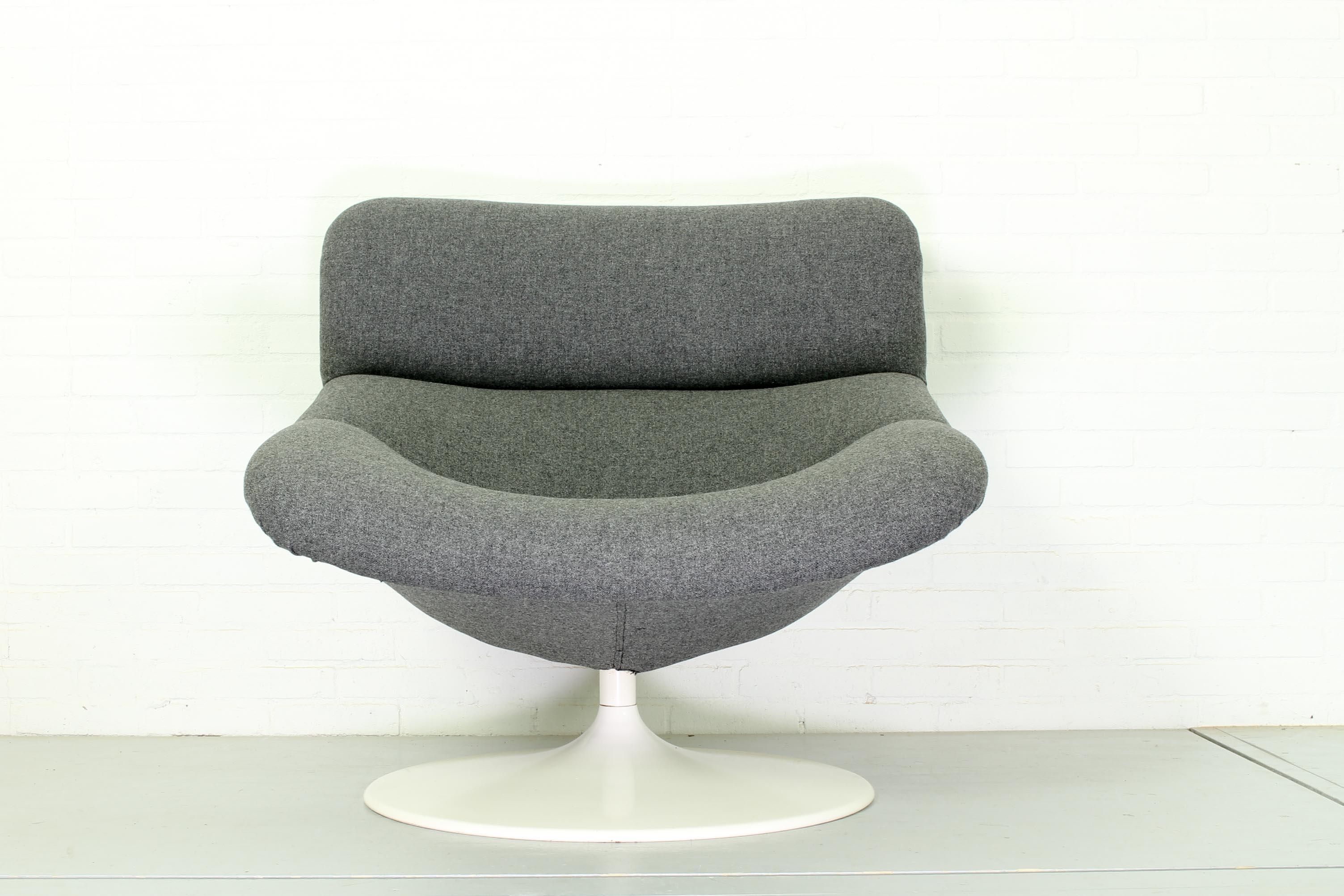 20th Century Vintage F518 Lounge Swivel Chair by Geoffrey Harcourt for Artifort