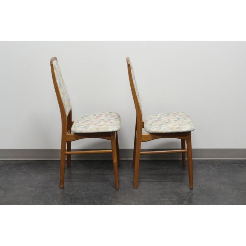 FAARUP MOBELFABRIK Solid Teak Danish Dining Chairs - Pair In Good Condition In Charlotte, NC