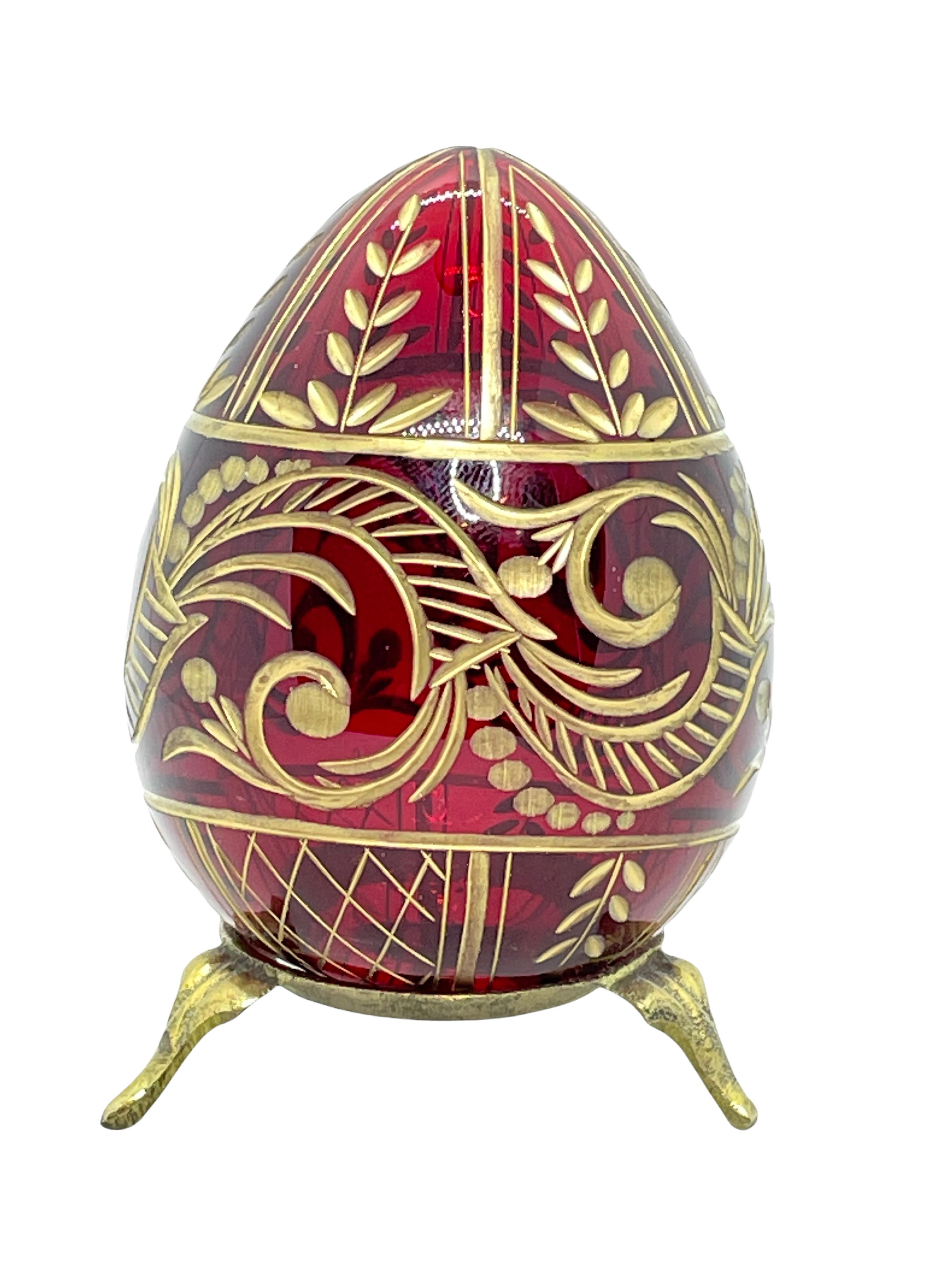 decorated eggs faberge style