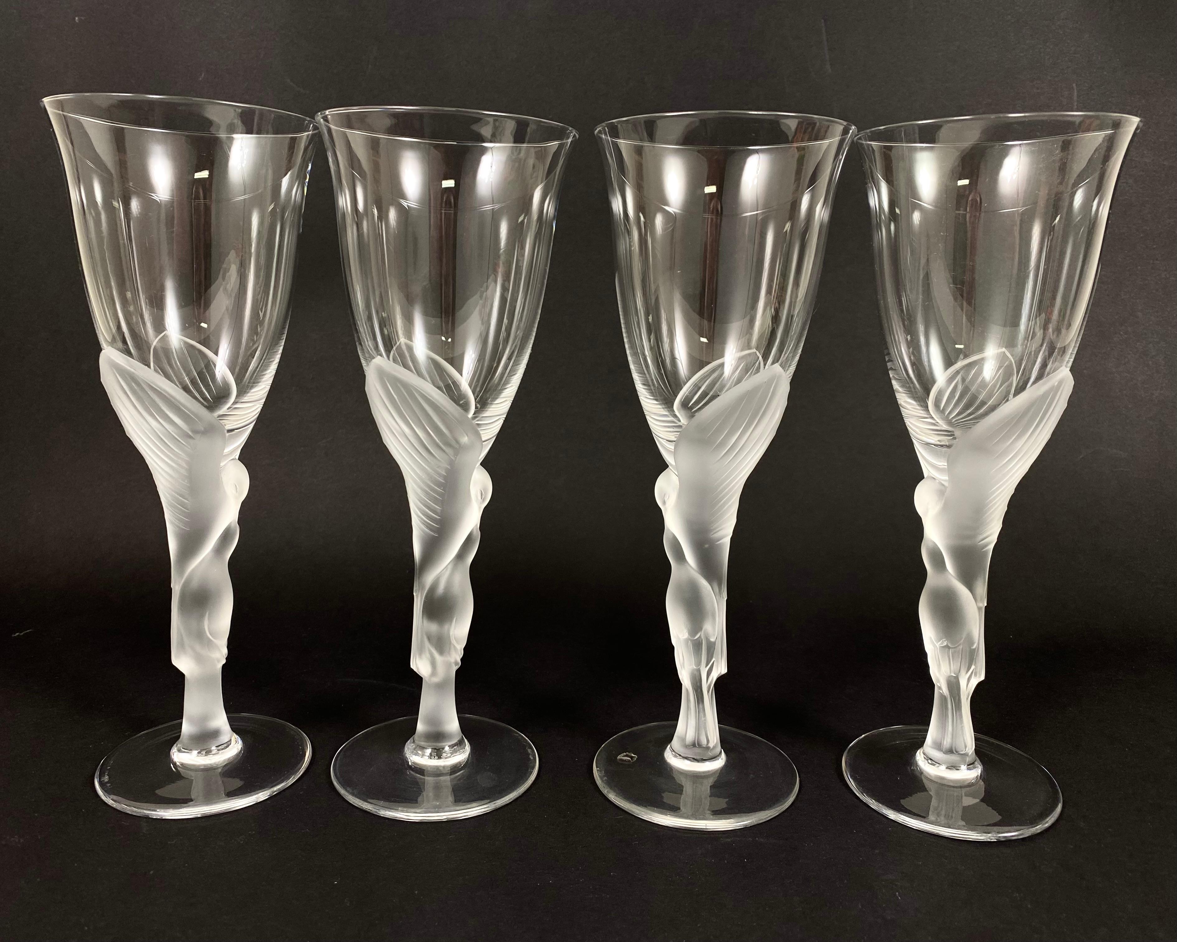 Copas de Cristal Fabergé 