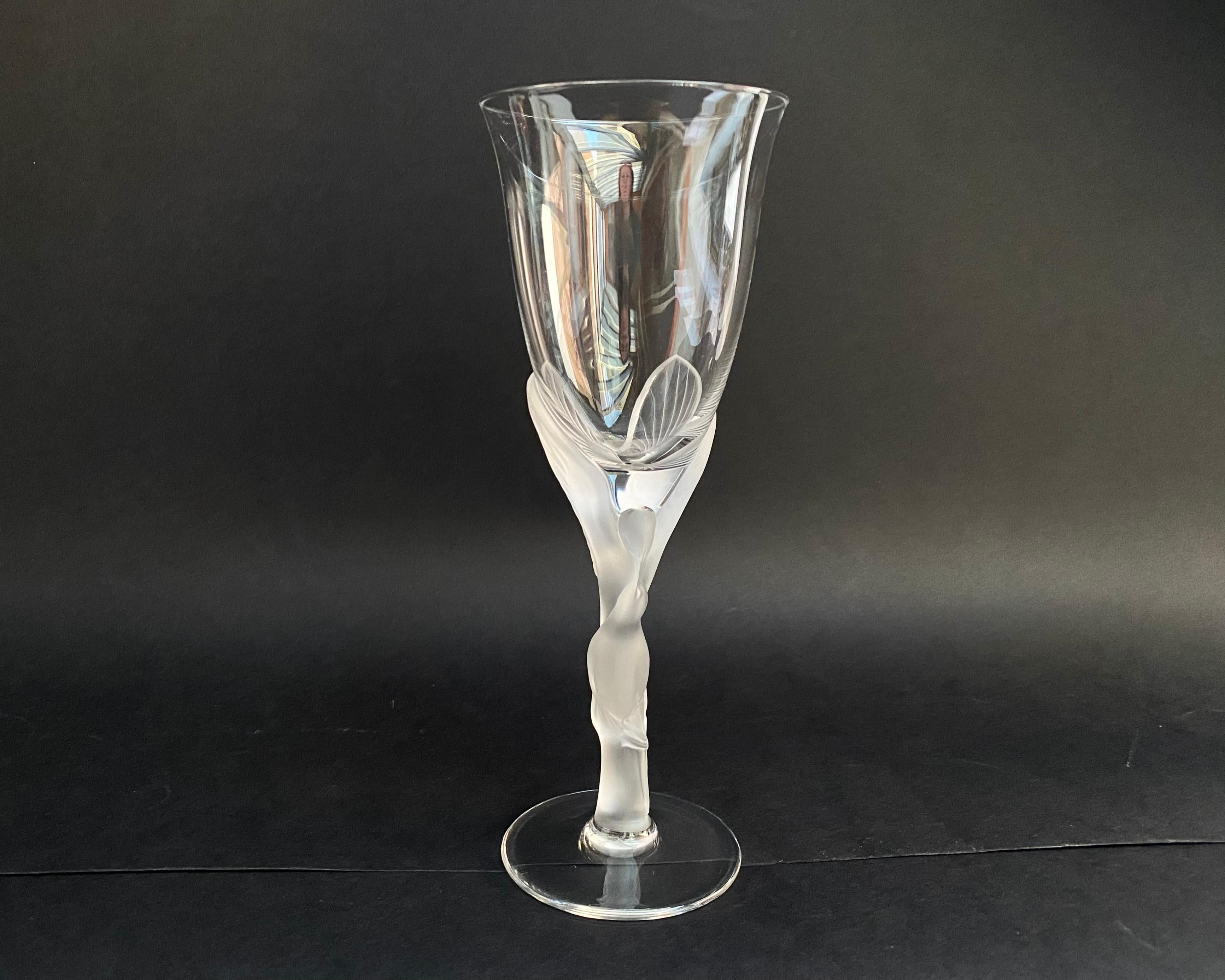 Copas de cristal vintage Fabergé 