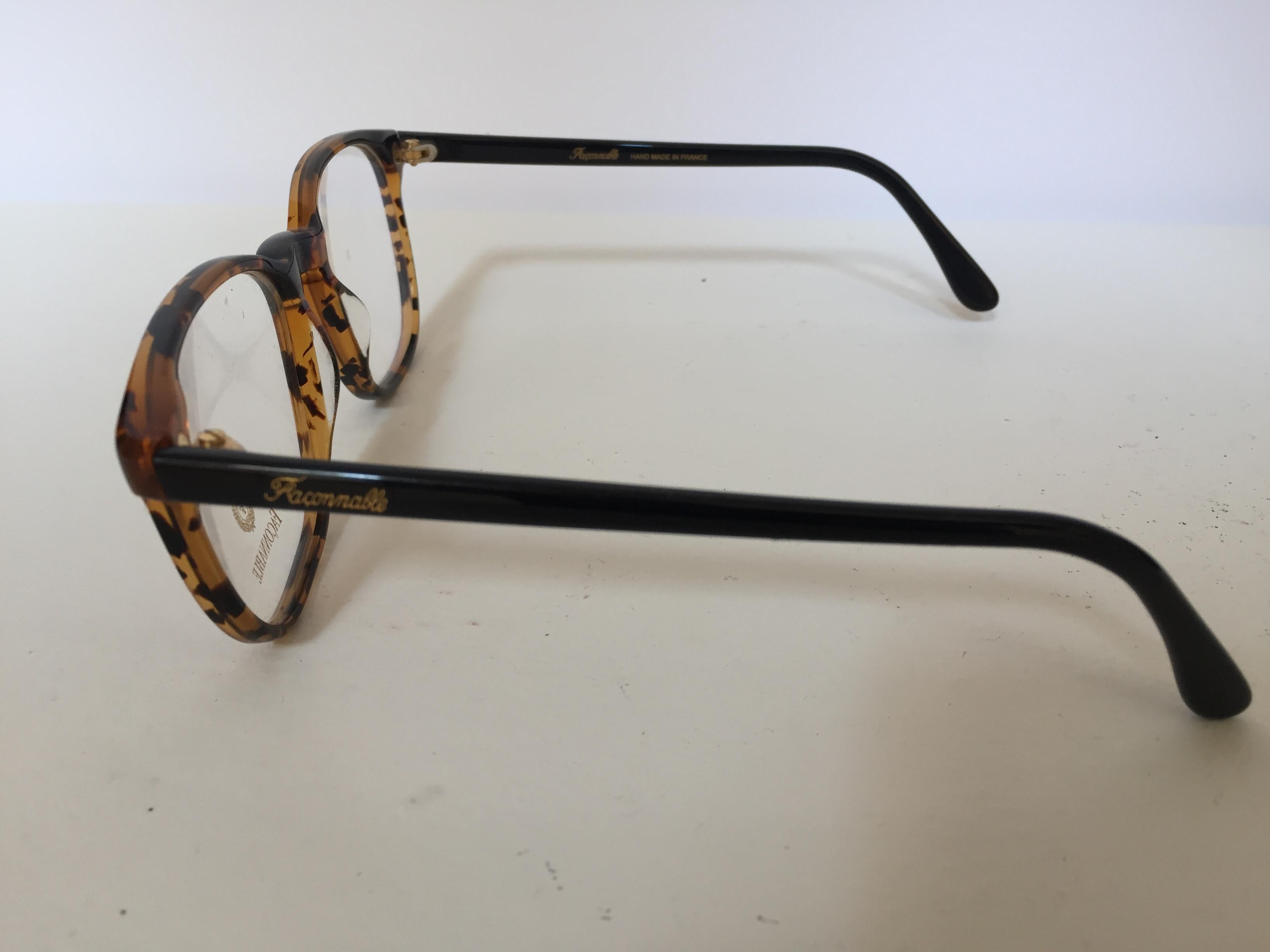 Vintage Faconnable Eyeglasses For Sale 7