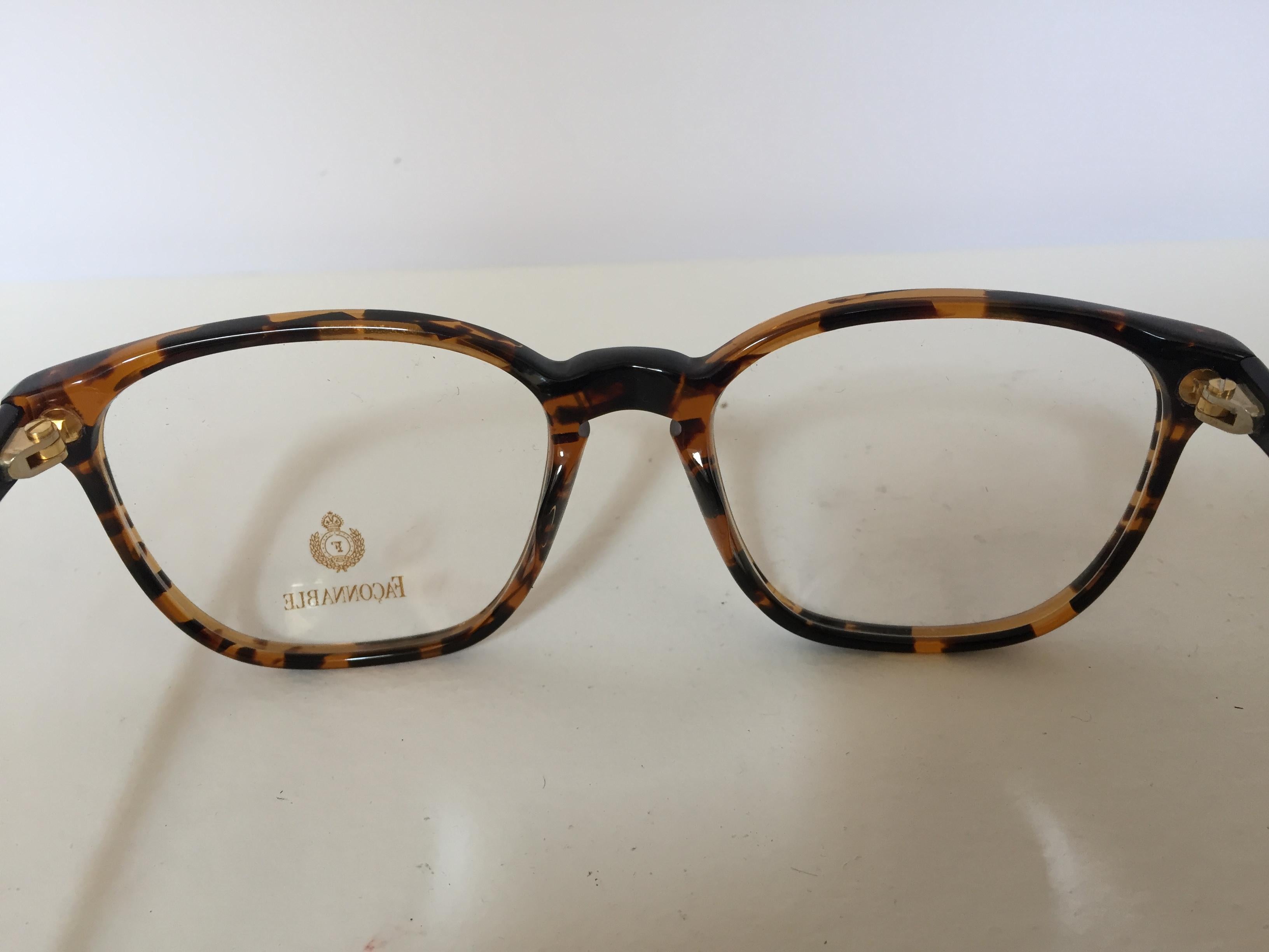 Vintage Faconnable Eyeglasses For Sale 9