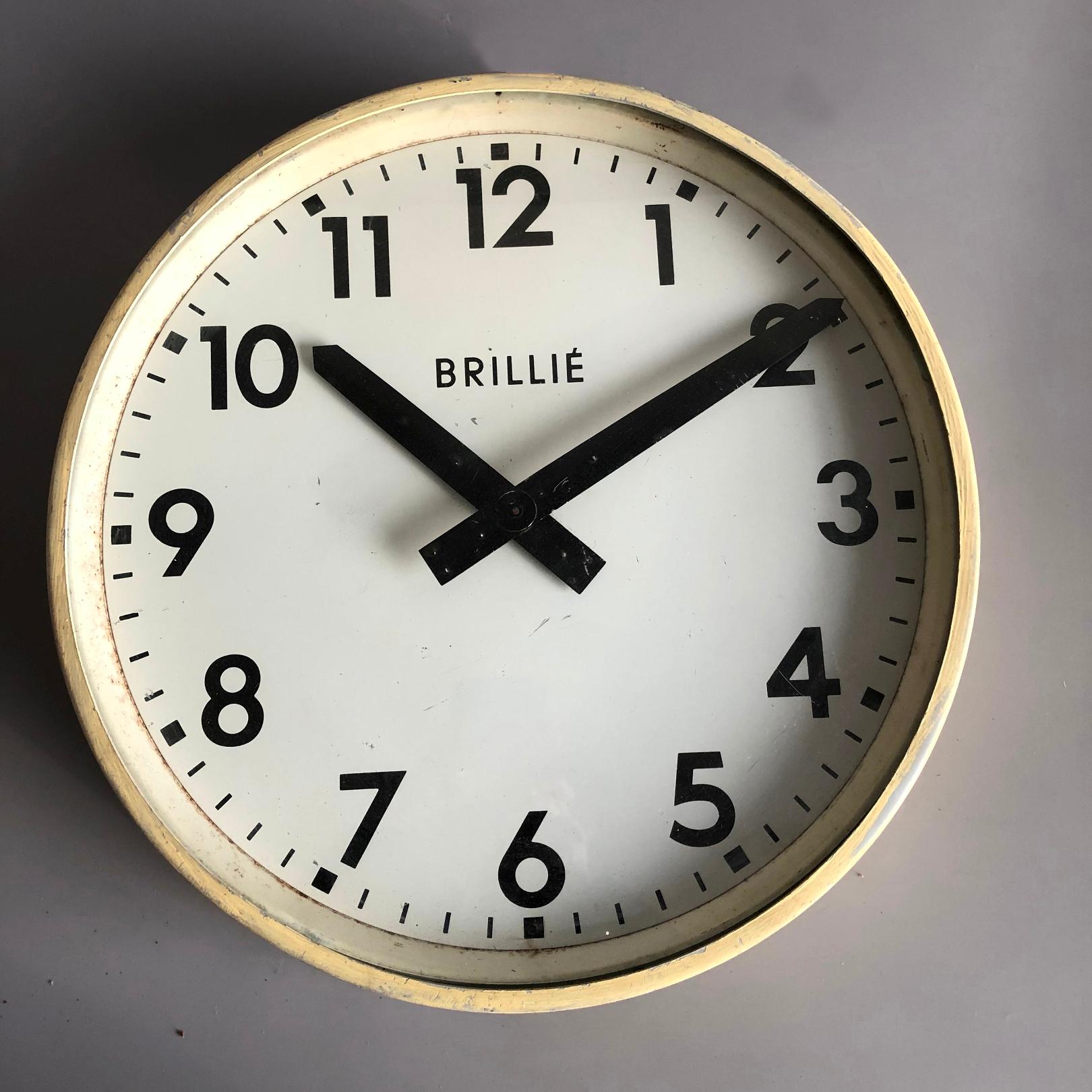 vintage factory clock