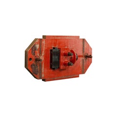 Modello vintage di fabbrica, inglese, mogano, stampo, decorativo, da appendere, da tavolo