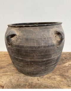 Vintage Faded Clay Pot
