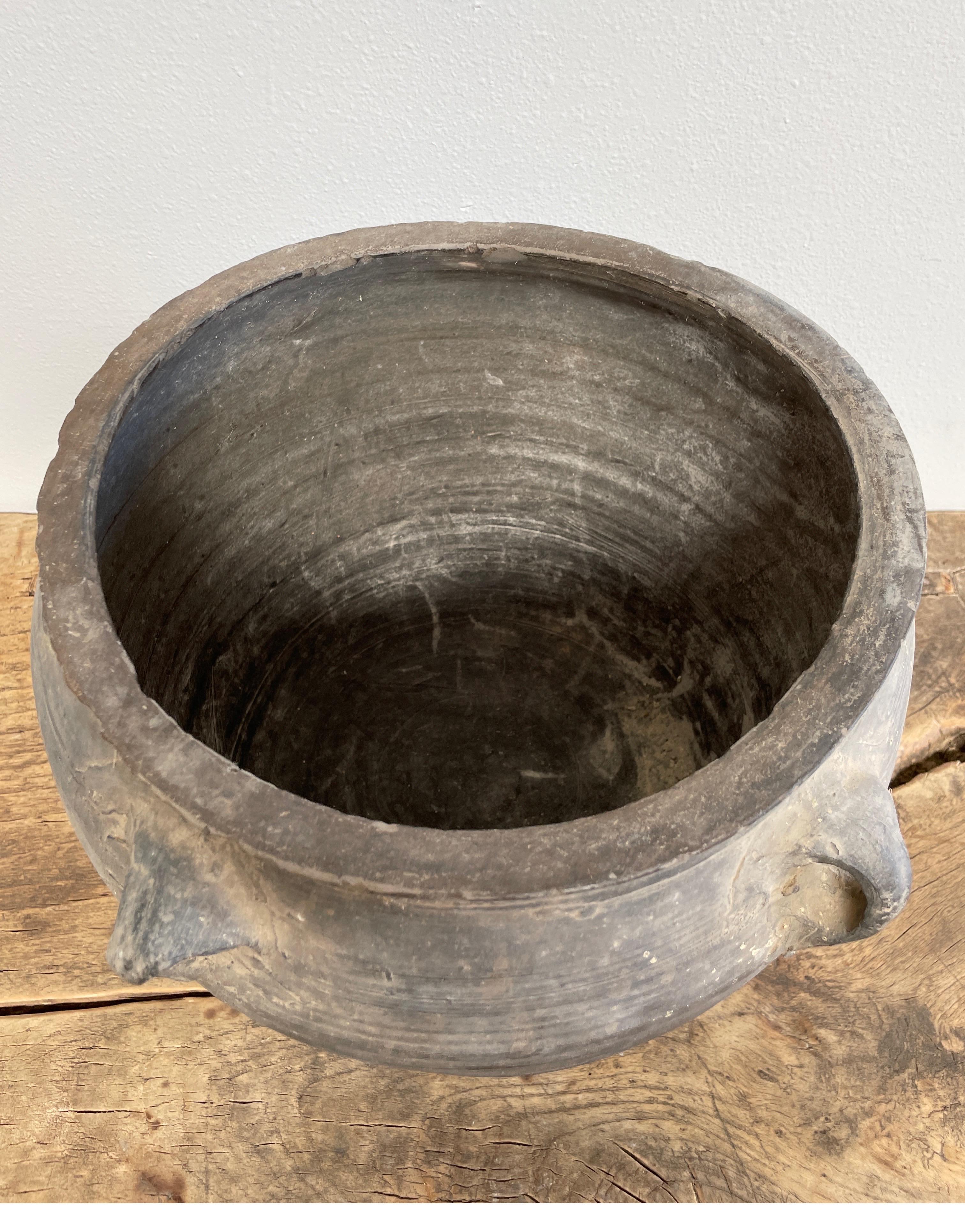 vintage clay vessel