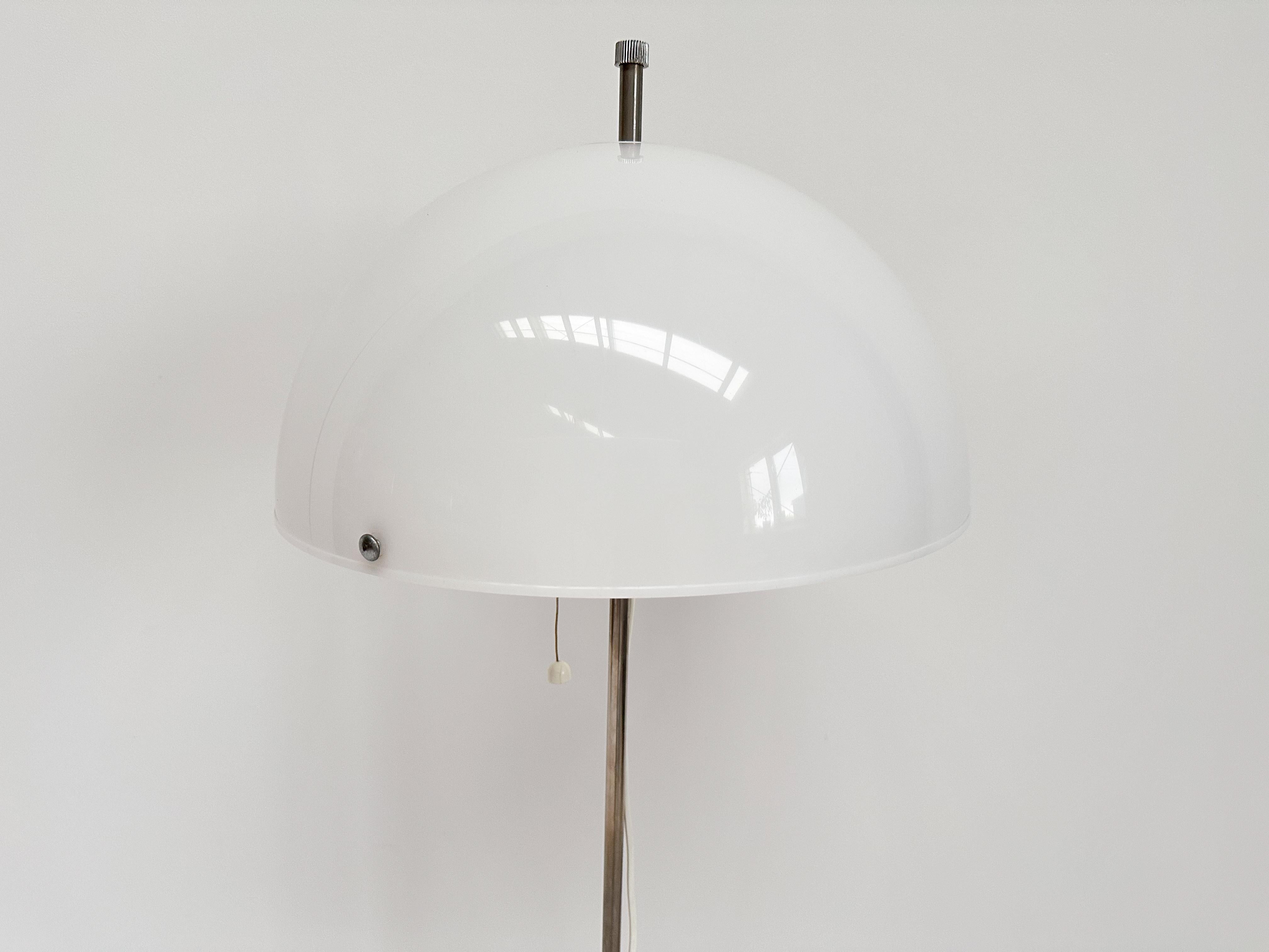 European Vintage Fagerhults Swedish Floor Lamp: Mid-Century Mushroom Lamp For Sale