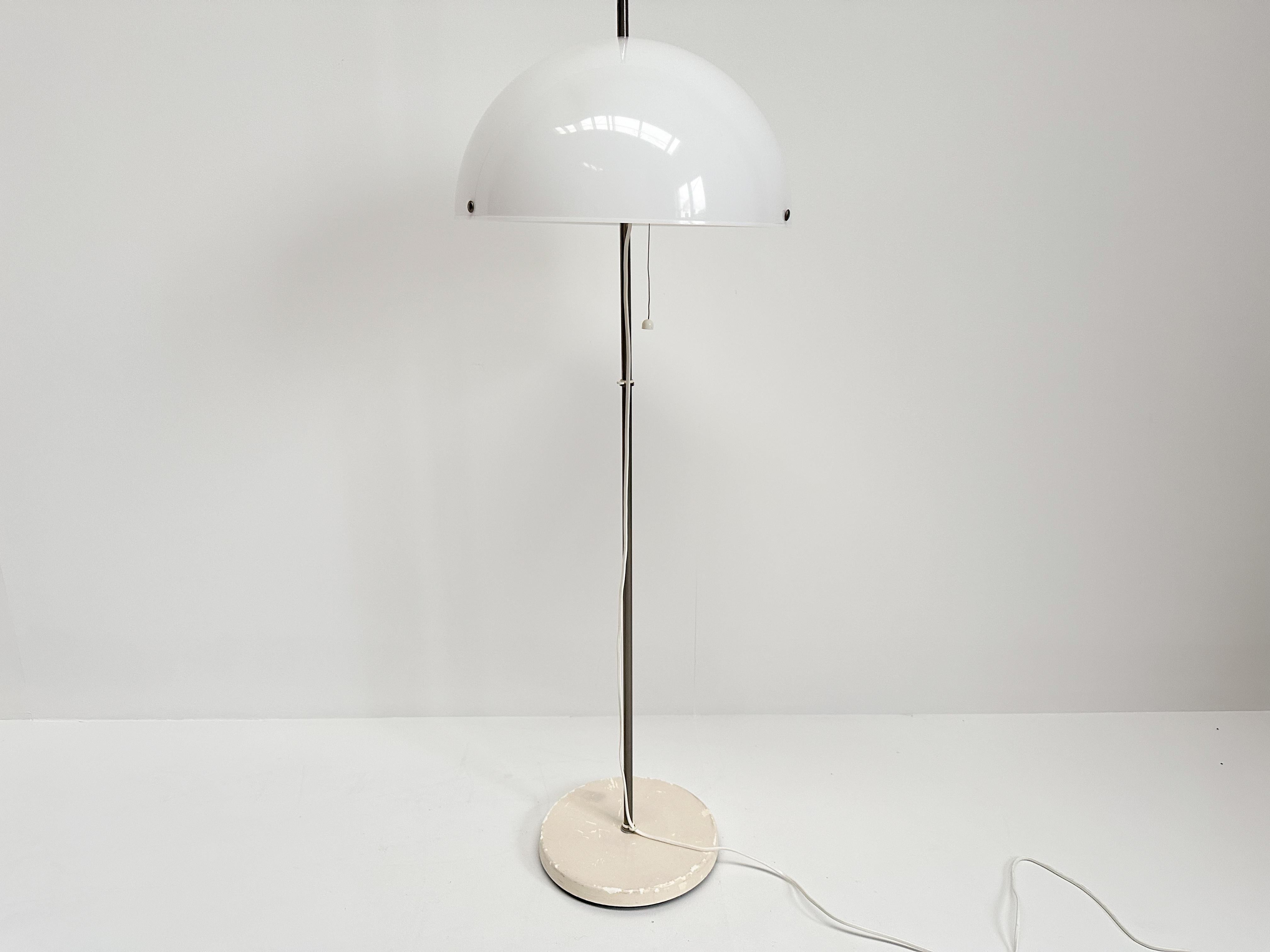 Late 20th Century Vintage Fagerhults Swedish Floor Lamp: Mid-Century Mushroom Lamp For Sale