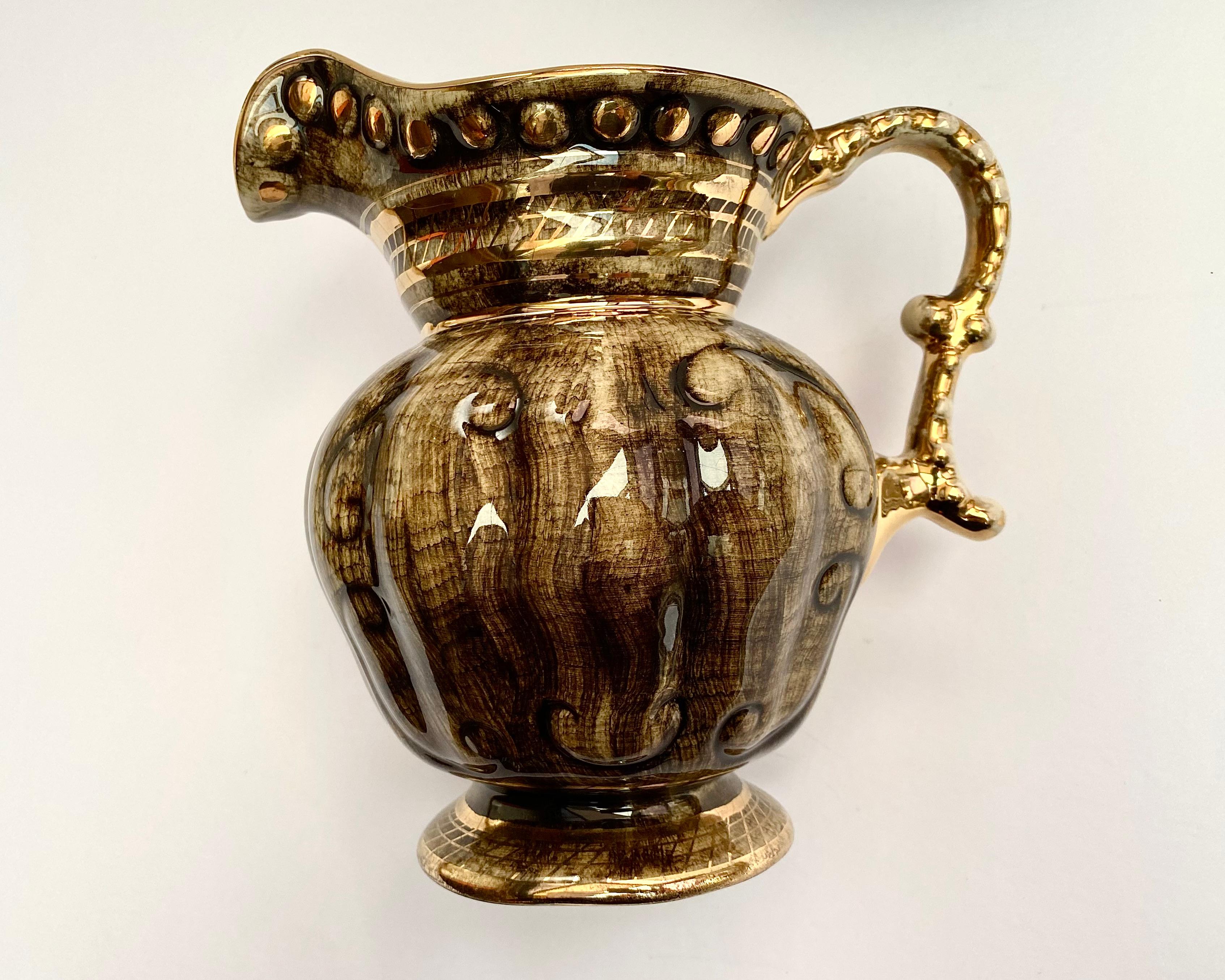 Vaso a urna in faience Hubert Bequet Belgio, 1960 in vendita 2