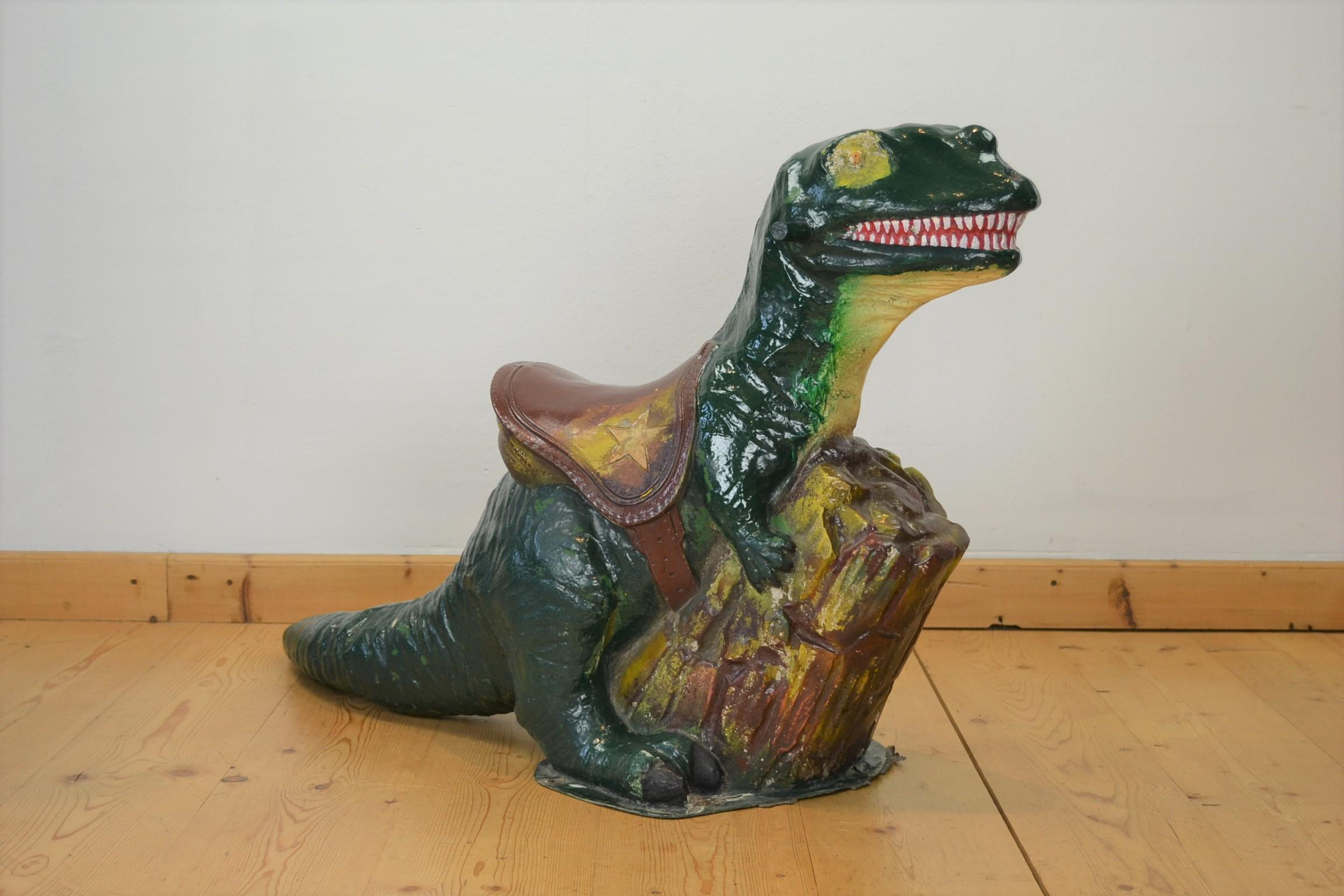 Vintage Fairground Dinosaur Statue  6
