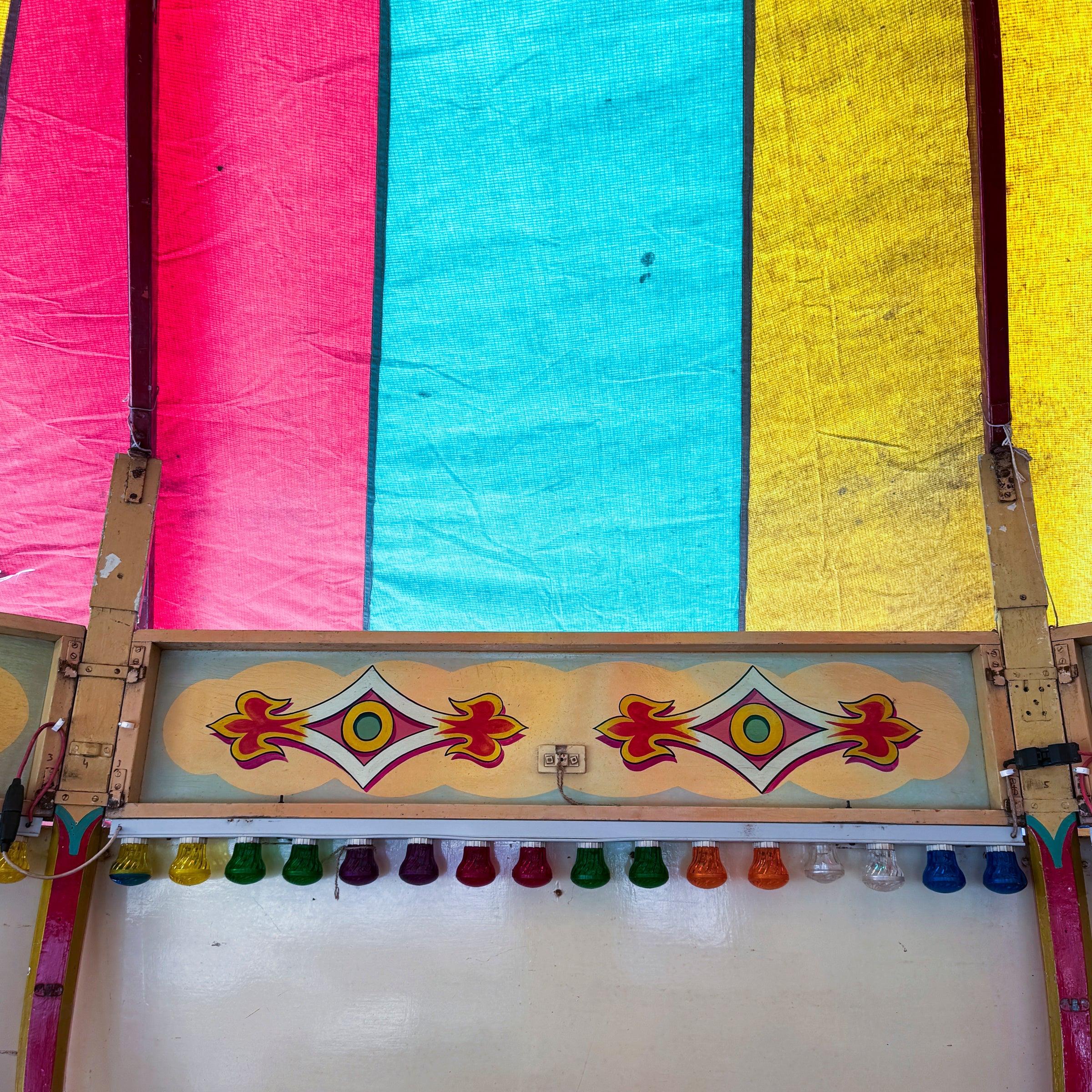 Vintage Fairground Roll-a-Ball Round Games Showman Tent For Sale 6