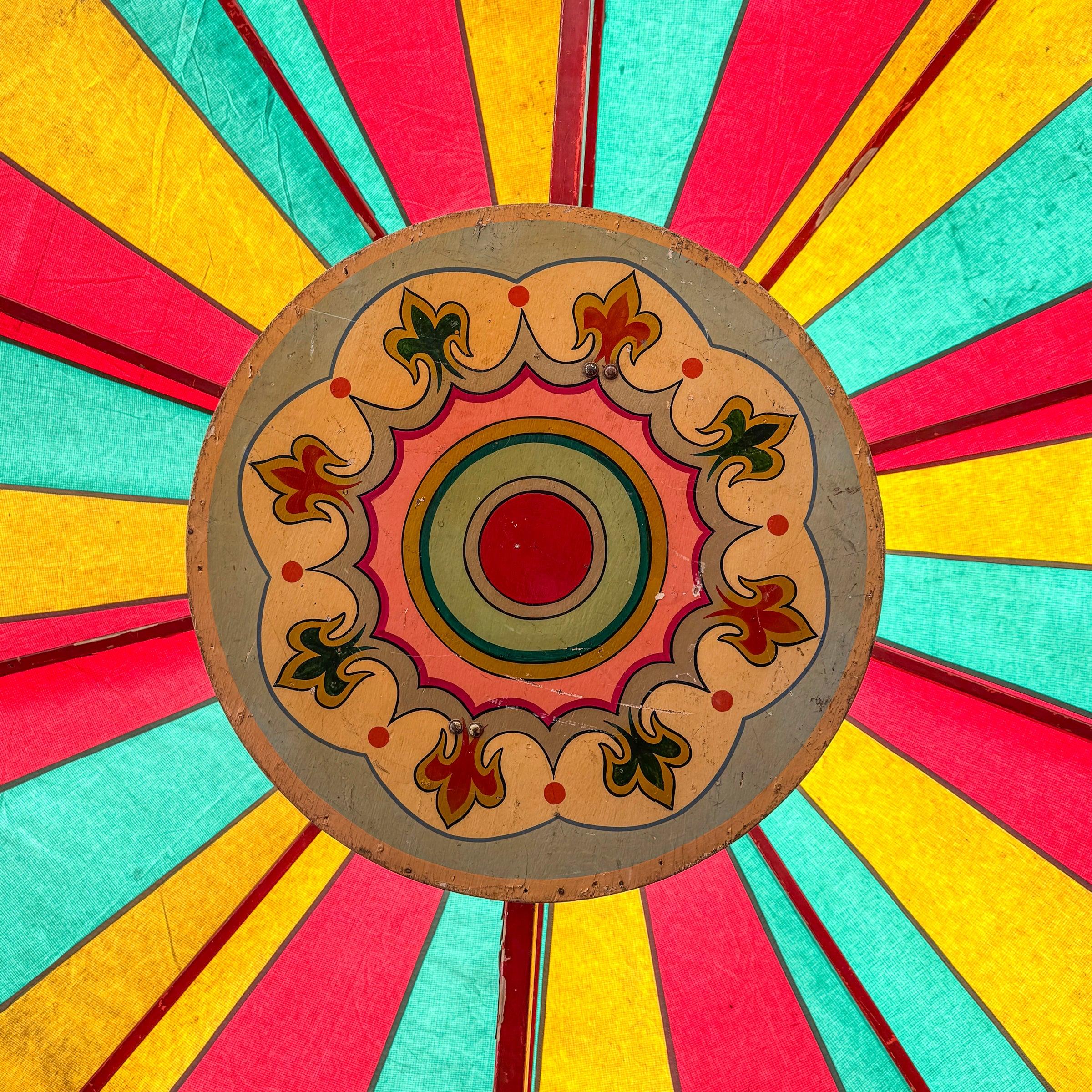20th Century Vintage Fairground Roll-a-Ball Round Games Showman Tent For Sale