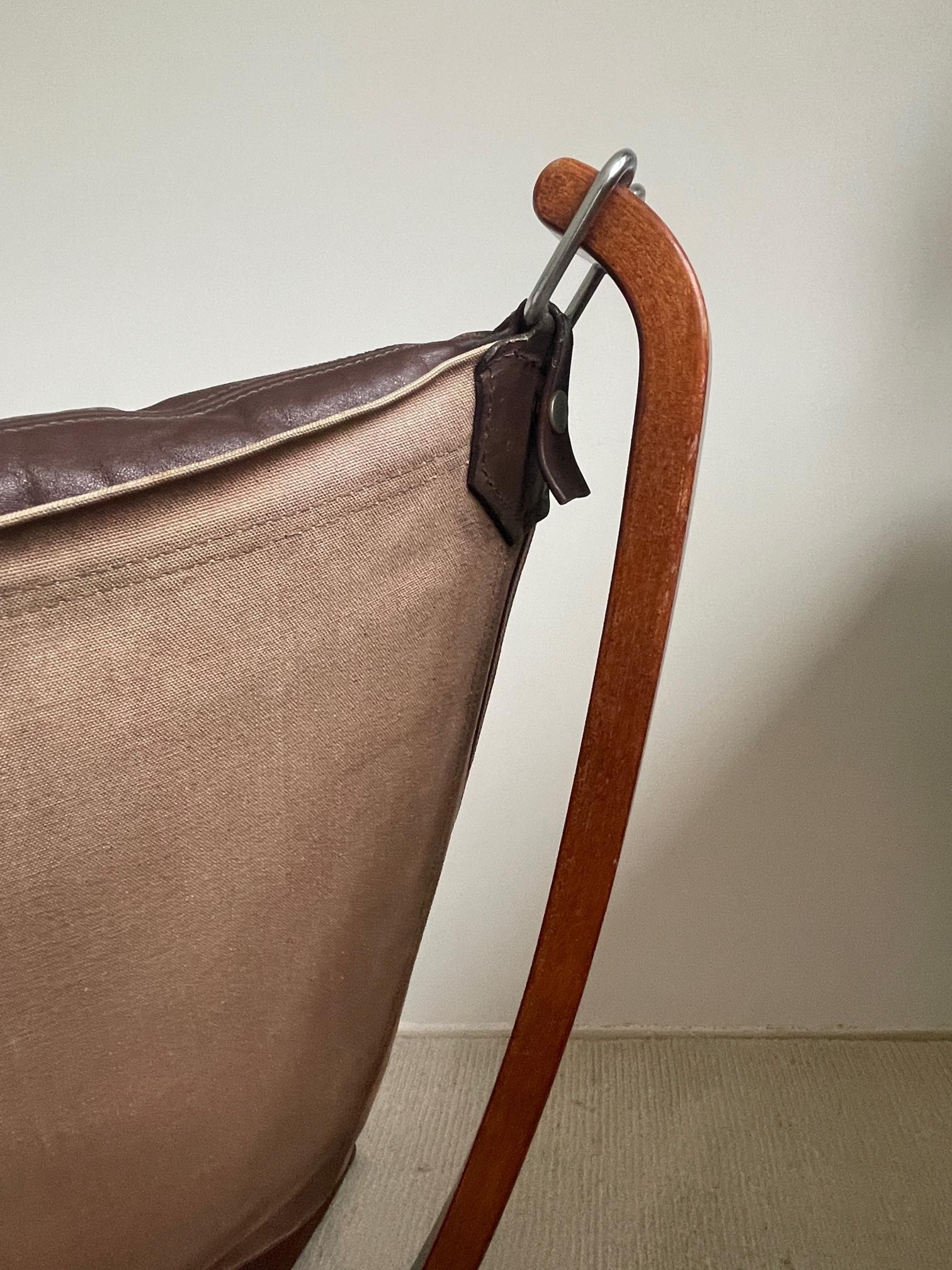 Late 20th Century Vintage Falcon Chair by Sigurd Ressell for Vatne Møbler, Norway, 1970s Design