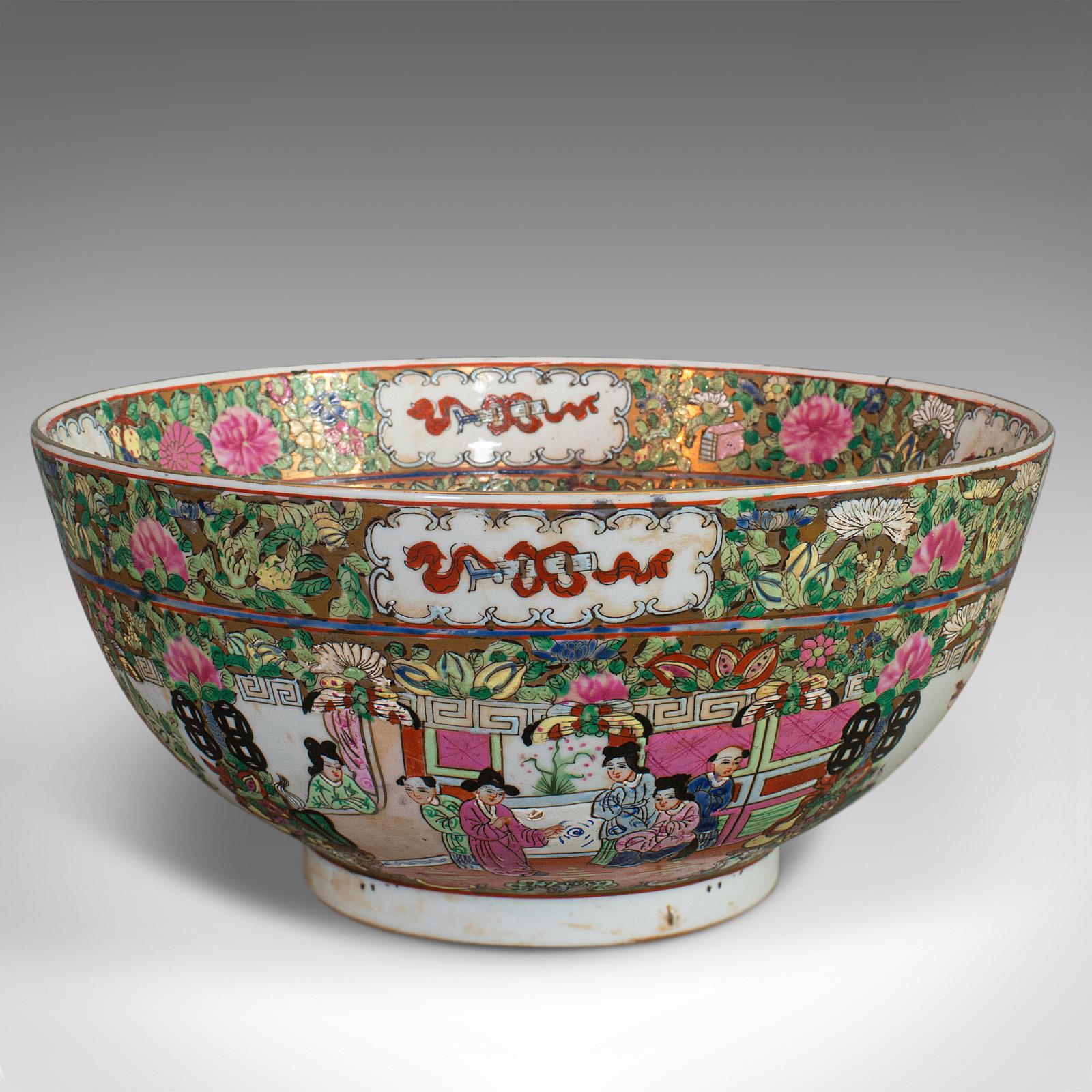 ceramic rose bowl