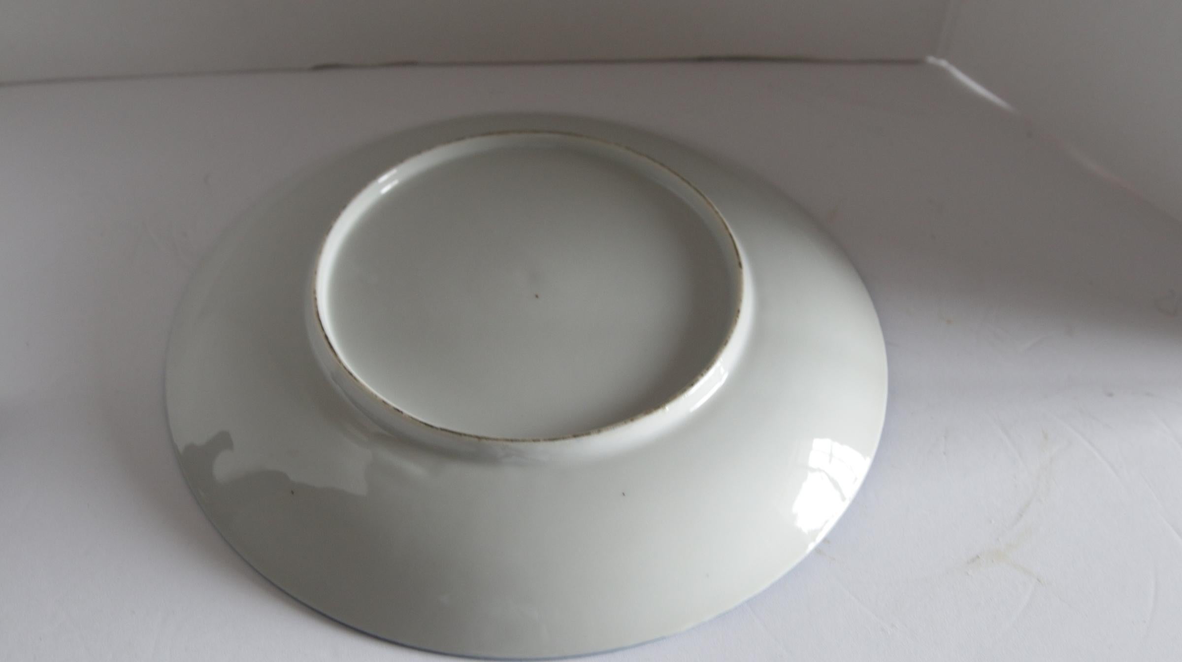 Plato vintage pintado a mano con esmalte Famille Rose Chino en venta
