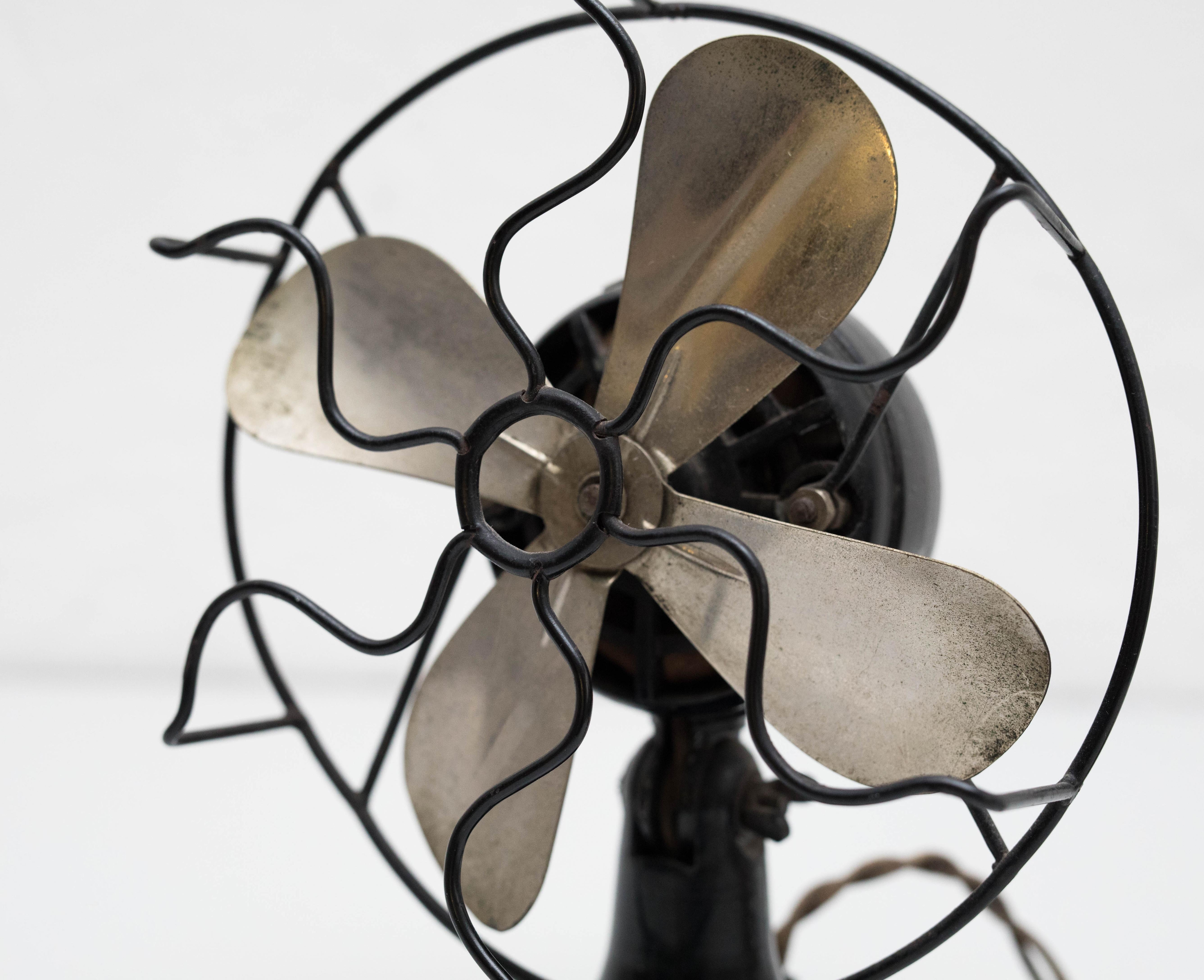 Vintage Fan, circa 1940 For Sale at 1stDibs | 1940 fan, 1940s fans ...