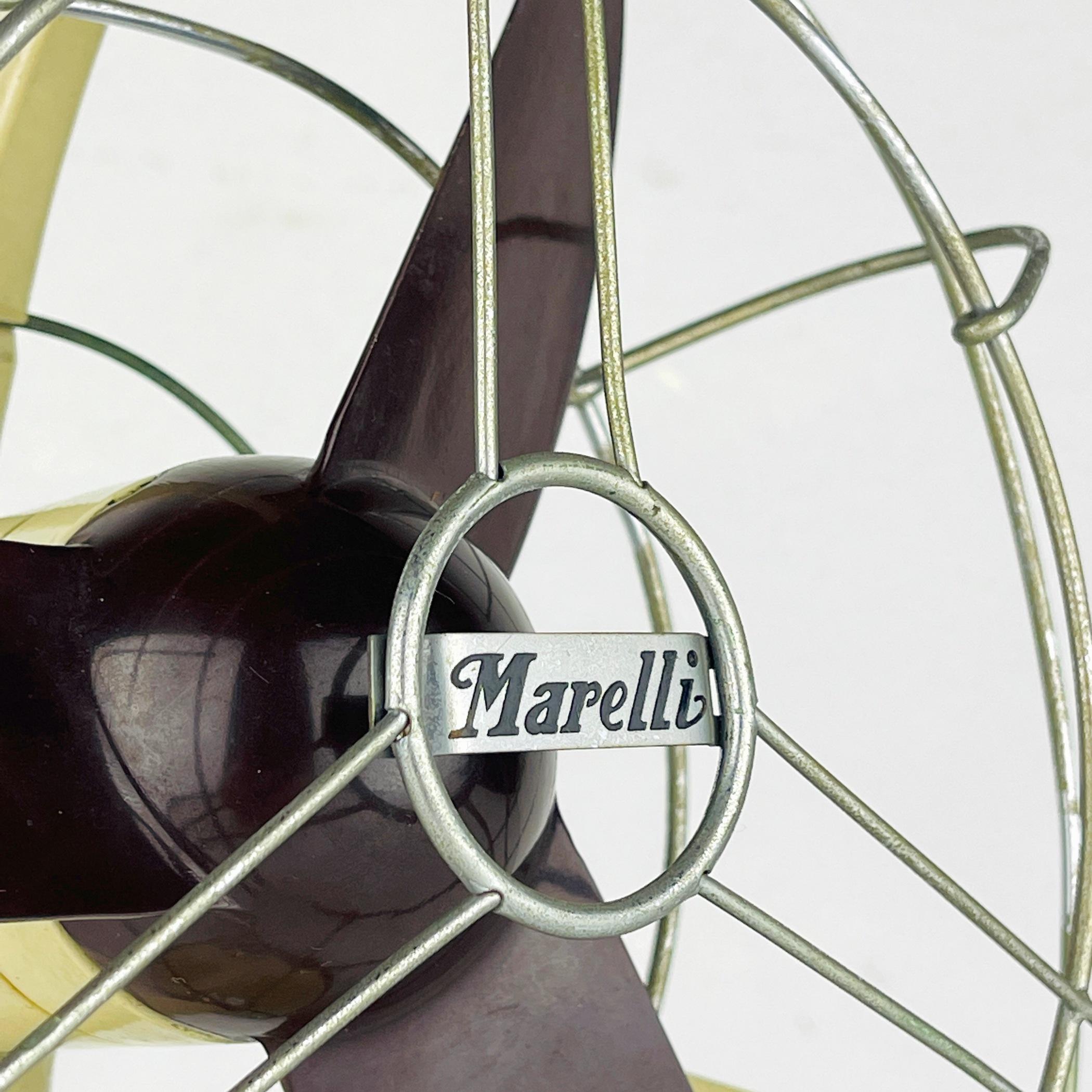 Italian Vintage Fan Marelli Italy 1950s 