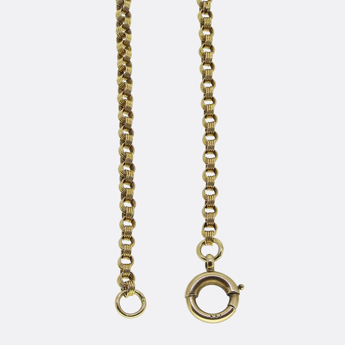 Cadena de eslabones Vintage Fancy en Bueno estado para la venta en London, GB