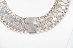 Vintage Far Fan Mexico 925 Silver Choker