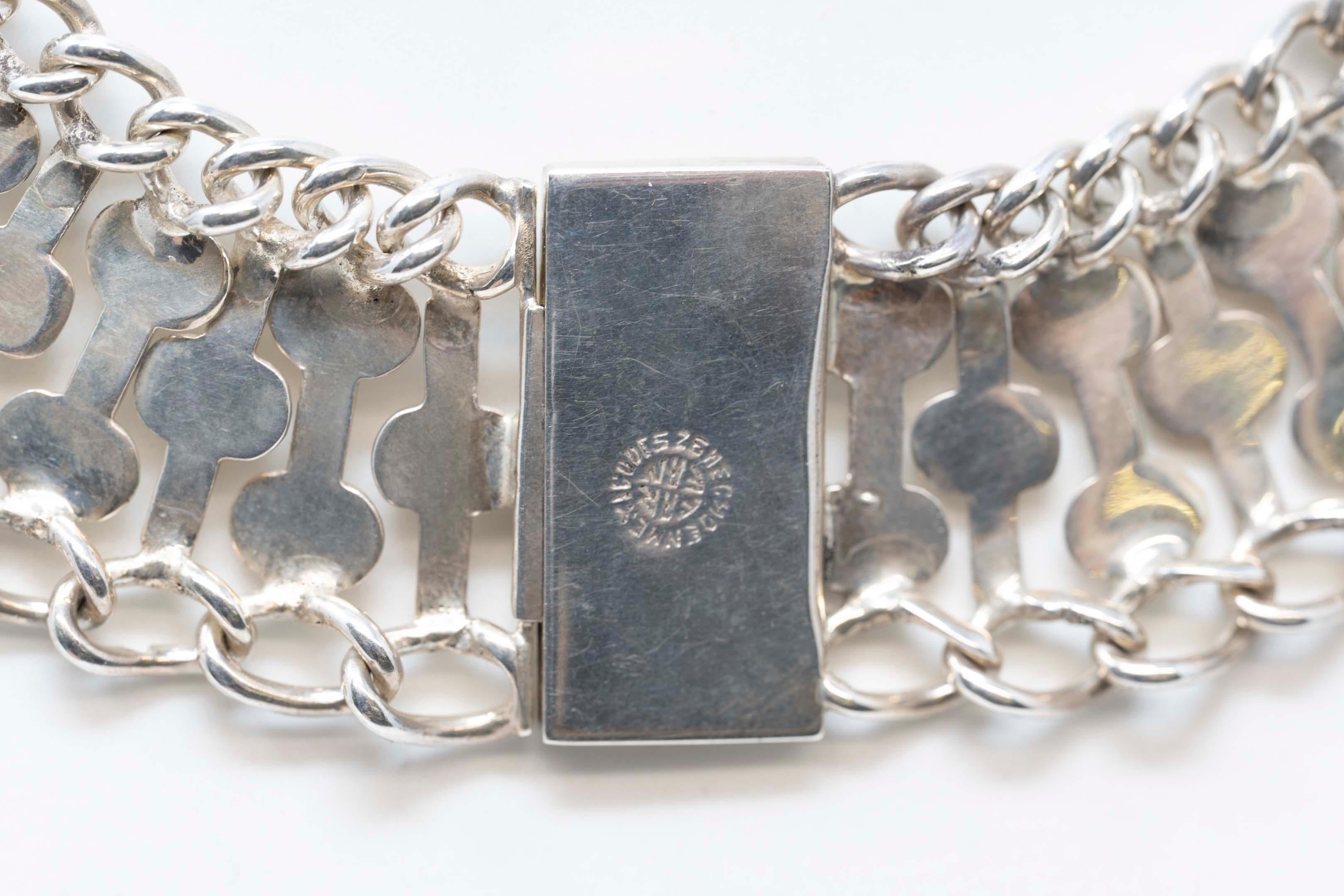 De las mujeres Gargantilla Vintage Far Fan México Plata 925 en venta