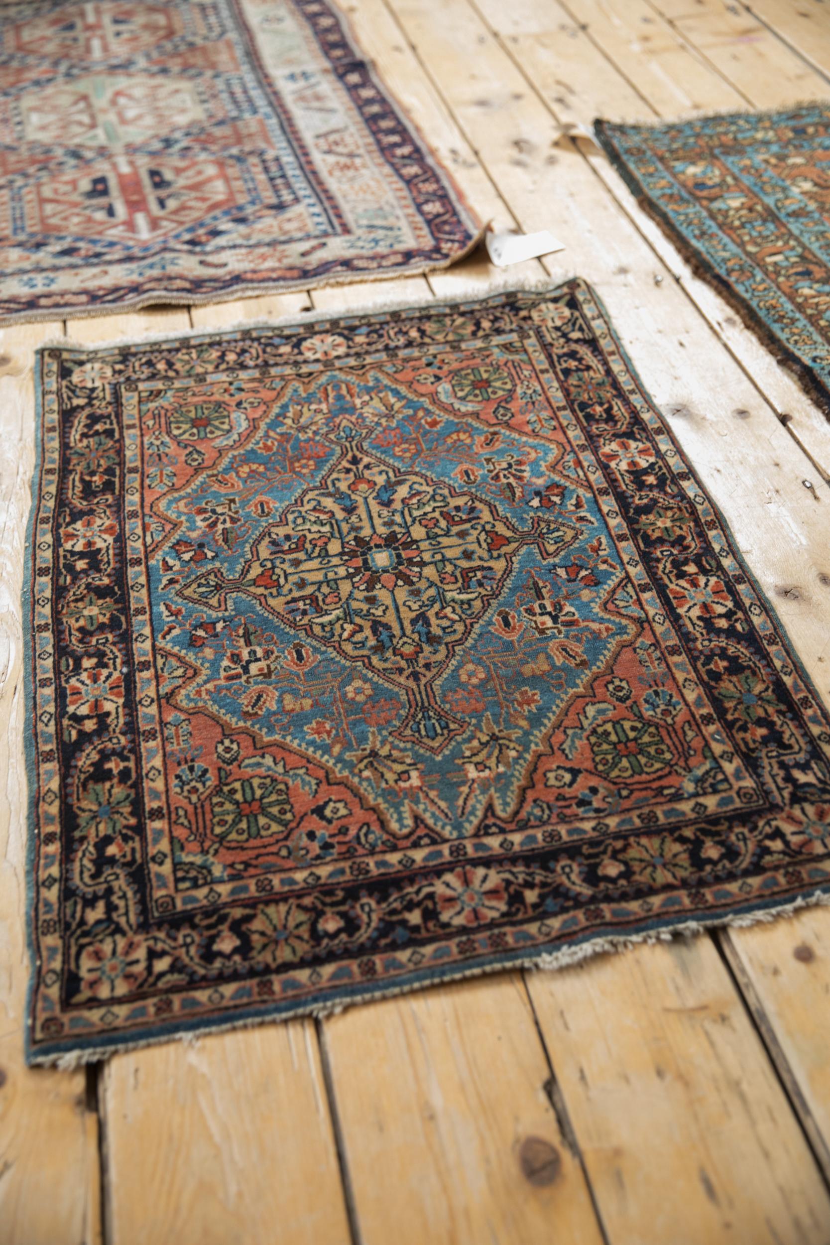 Alfombra vintage Sarouk Farahan Lana en venta