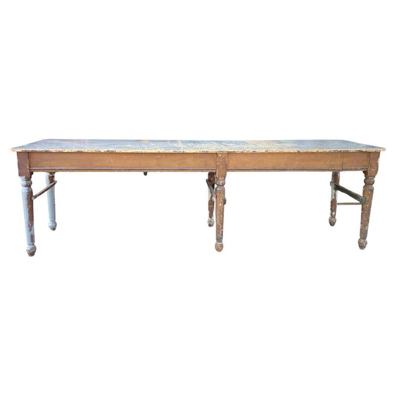 Vintage St. John Company Wood Console For Sale at 1stDibs st johns