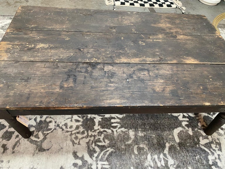 Vintage Farmhouse Coffee Table at 1stDibs