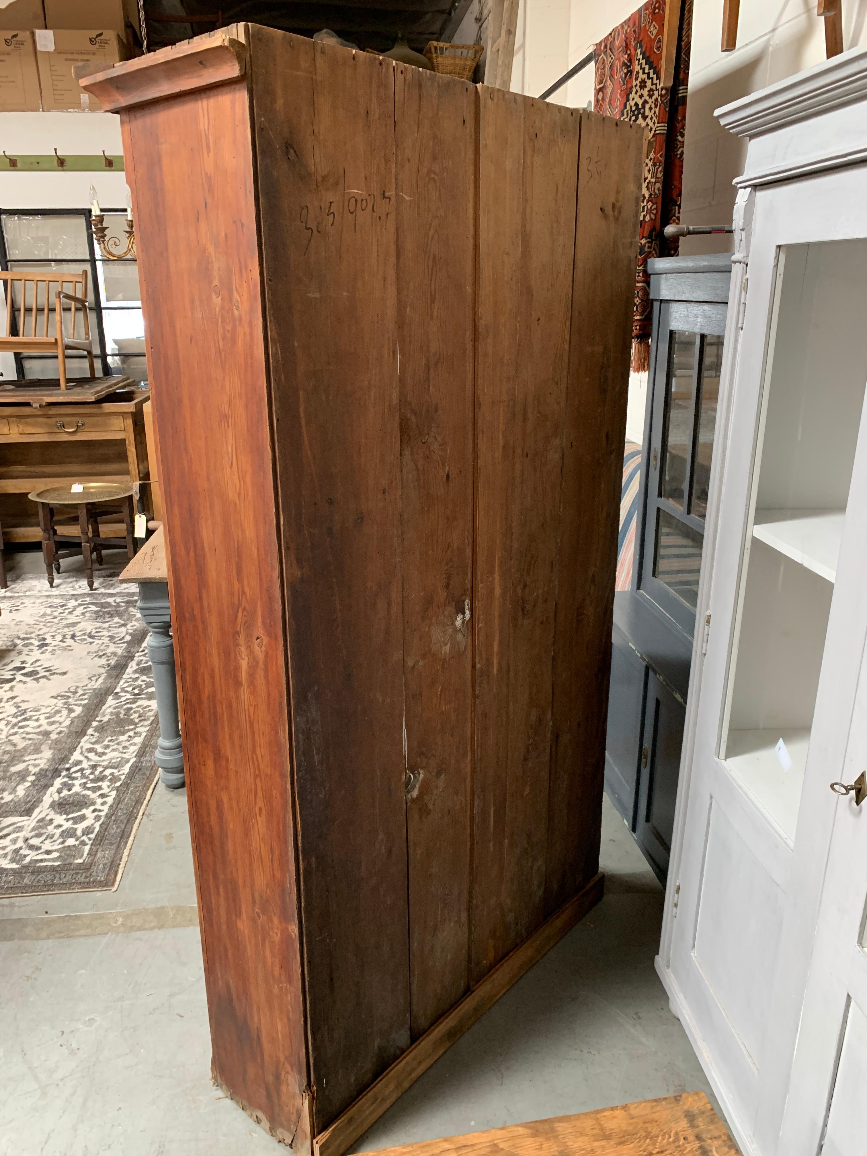 Wood Vintage Farmhouse Display Cabinet 