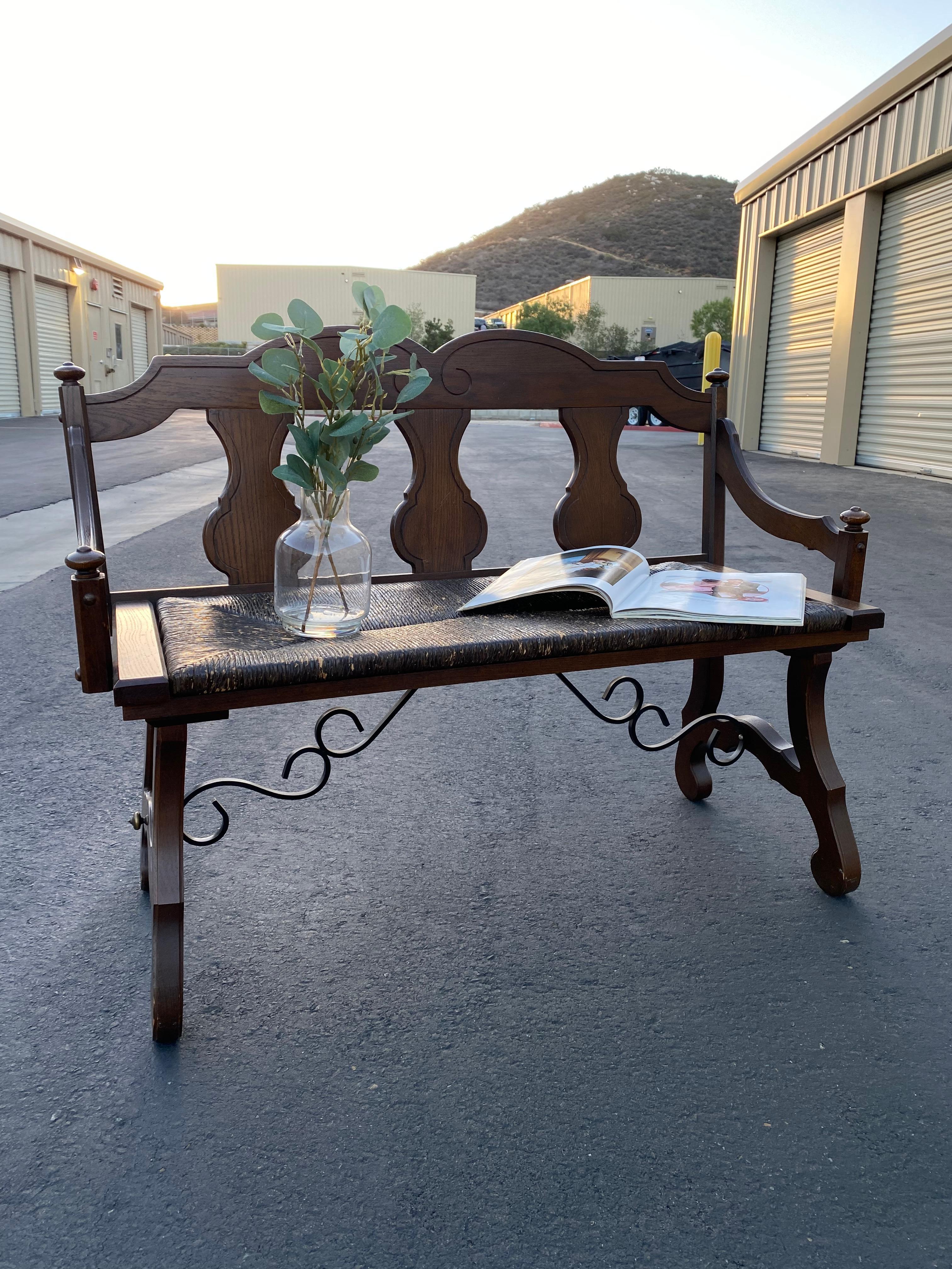 modern farmhouse outdoor bench