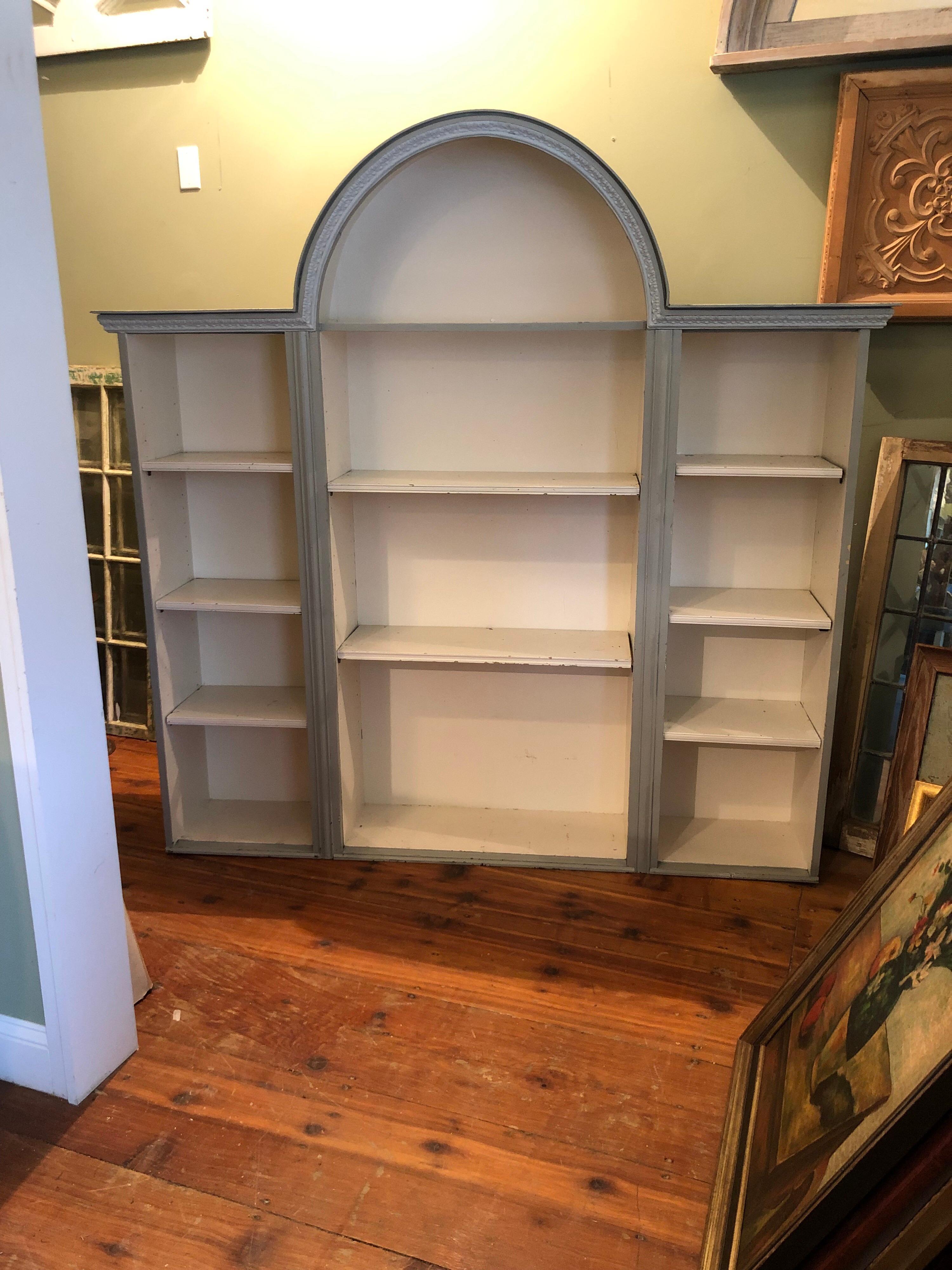 vintage farmhouse bookcase