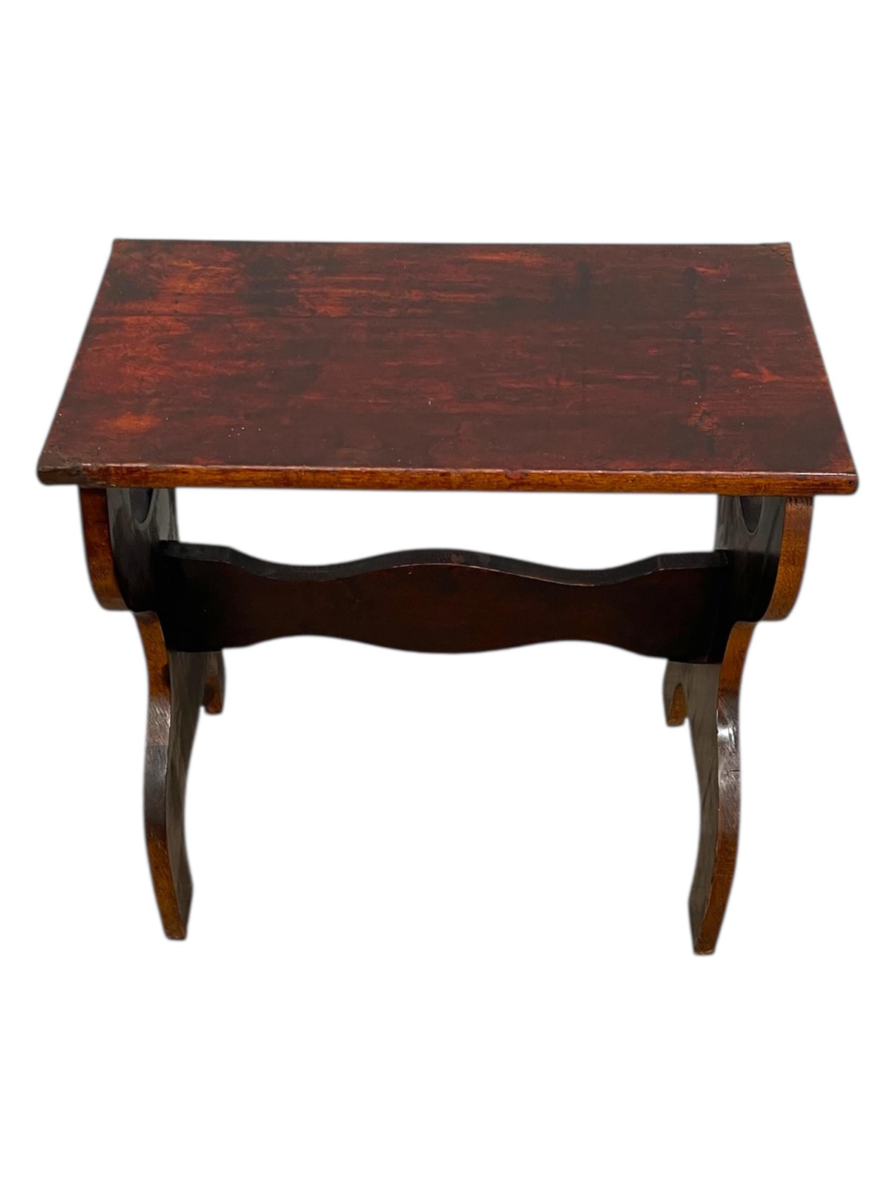 Mesa auxiliar o jardinera de estilo rústico vintage en venta 3