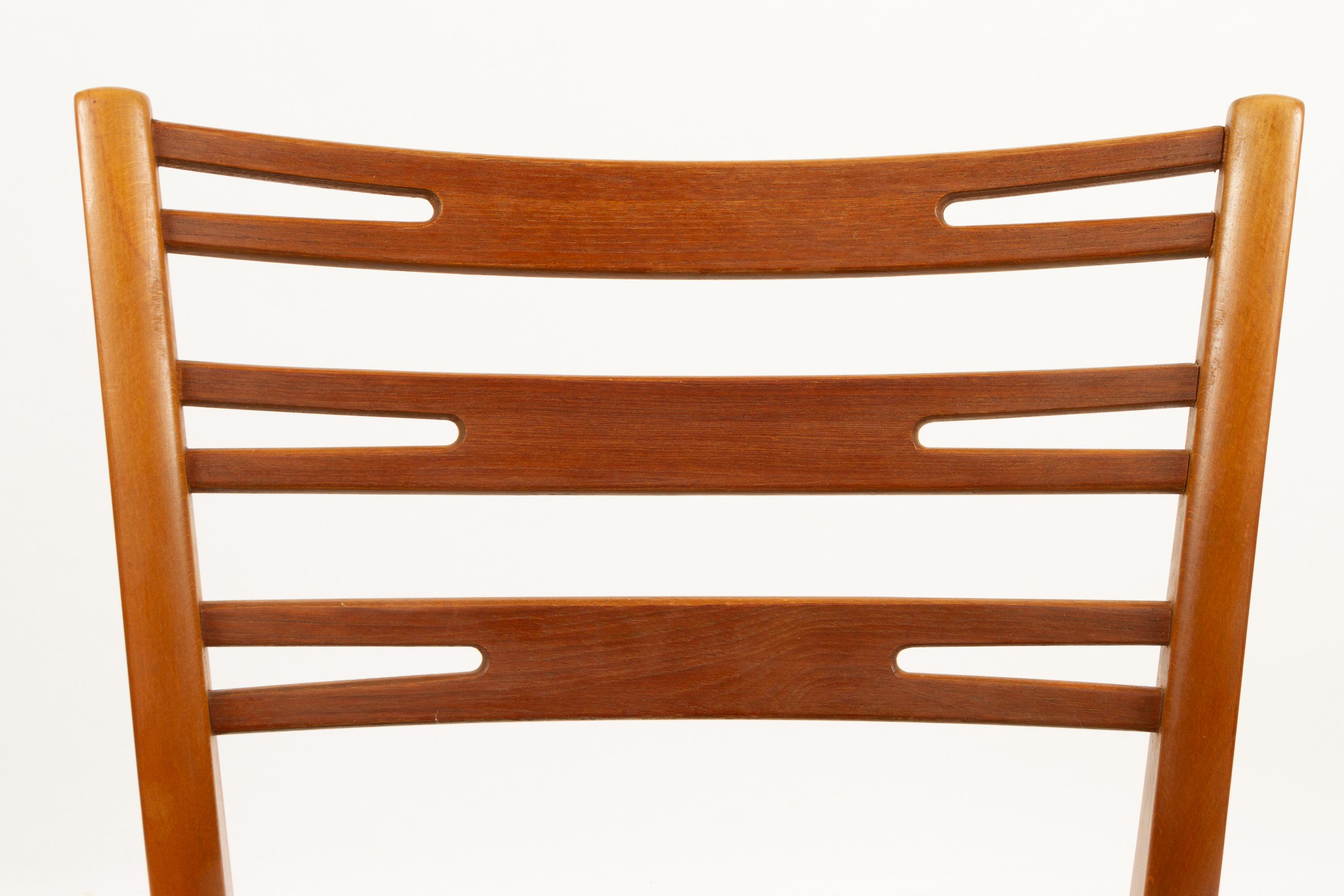 Vintage Farstrup Chairs in Teak and Beech, Set of 6 8