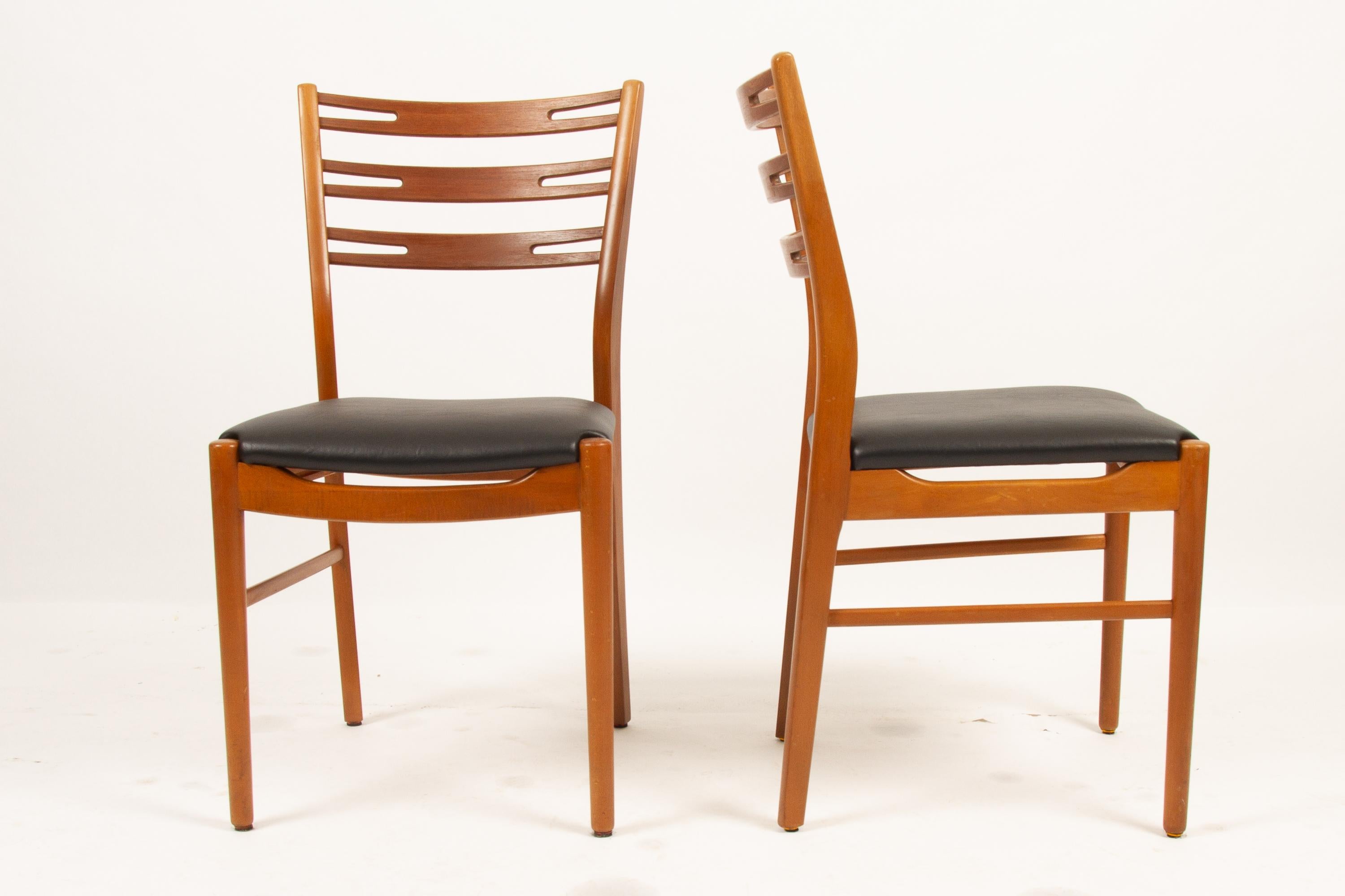 retro upholstered dining chairs