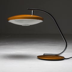 Vintage Fase 520C Gold Desk Lamp
