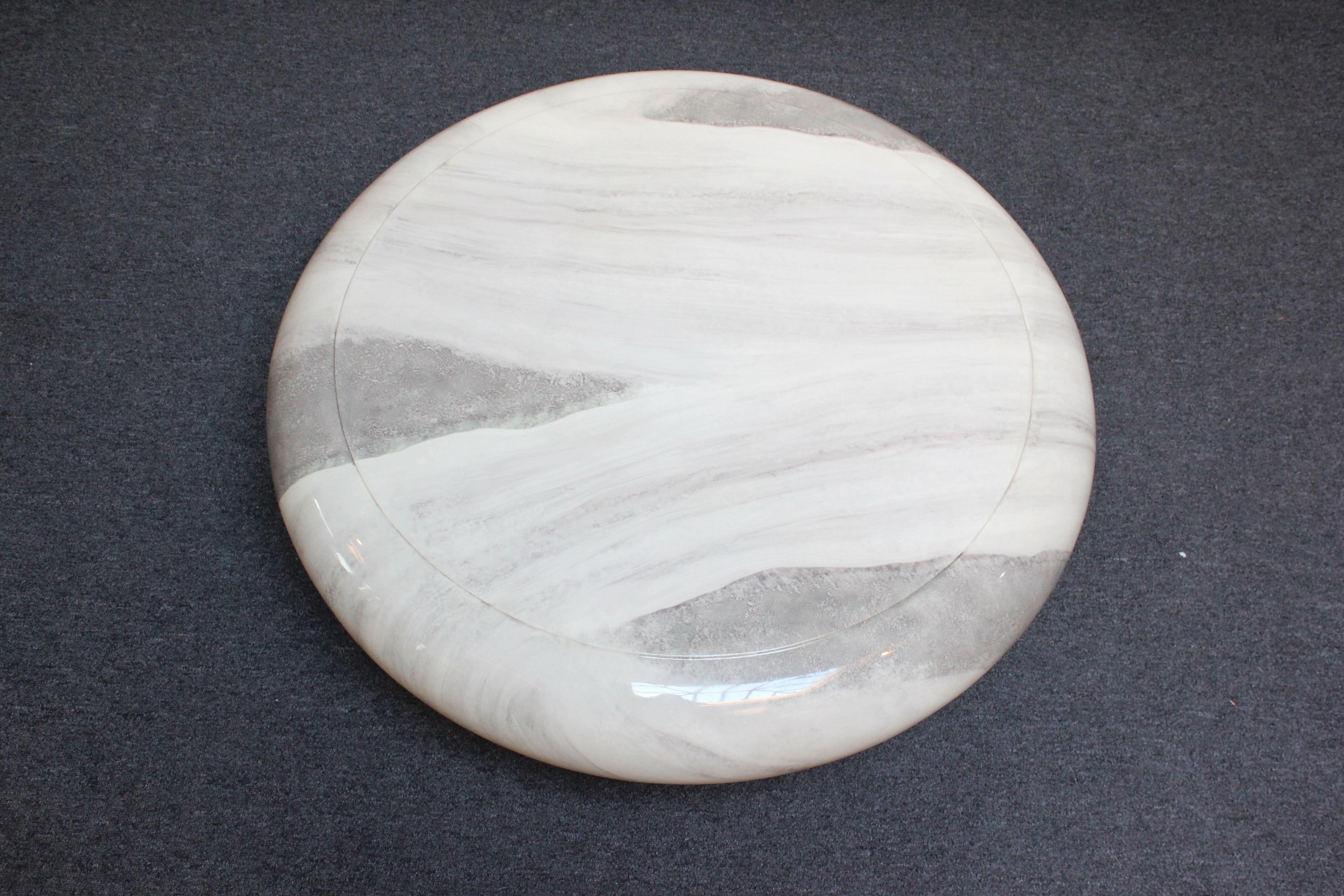 American Vintage Faux-Marble Resin 