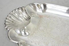 Vintage FB Rogers English Regency Style Silver Plated Candy Trinket Dish