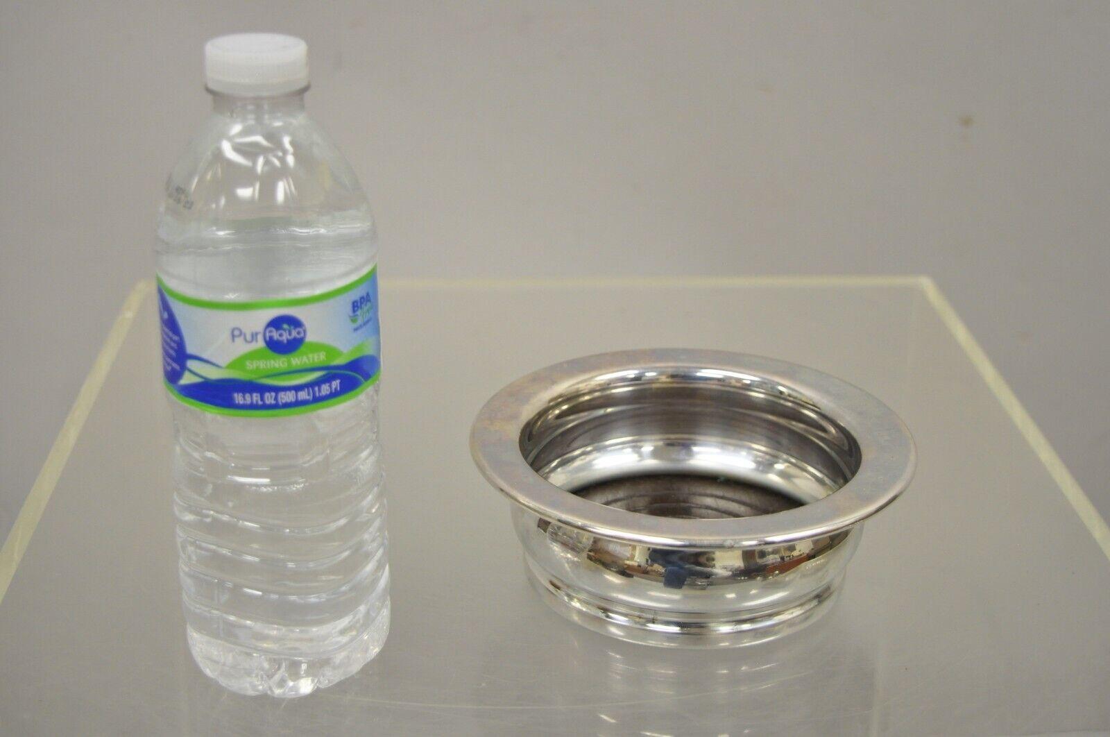 Vintage Fb Rogers Silver Co Silver Plate Georgian Wine Bottle Coaster 1