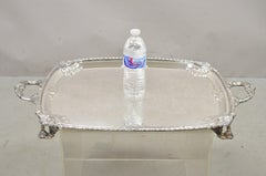 Vintage FB Rogers Silver Co 7737 Silver Plated Twin Handle Platter Tray