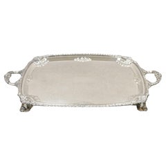 Vintage FB Rogers Silver Co 7737 Silver Plated Twin Handle Platter Tray