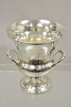 Vintage F.B. Rogers Silver Co Silver Plated Fluted Champagne Chiller Ice Bucket