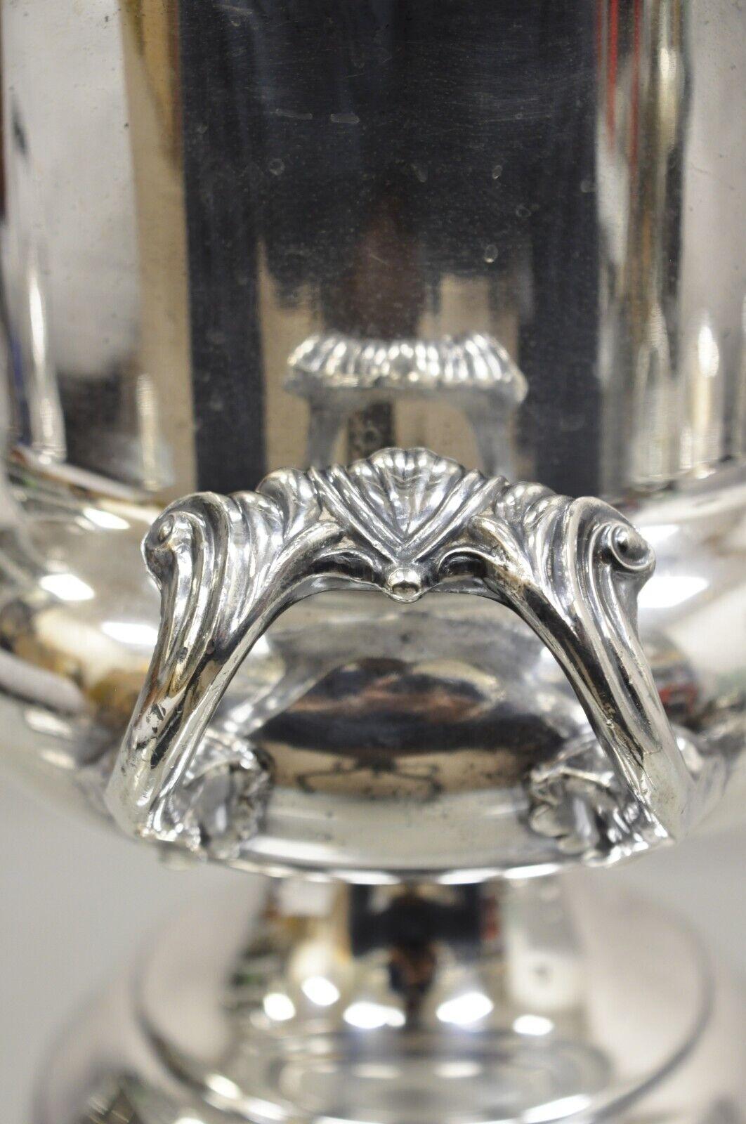 Victorian Vintage FB Rogers Urn Trophy Cup Silver Plated Champagne Chiller Ice Bucket