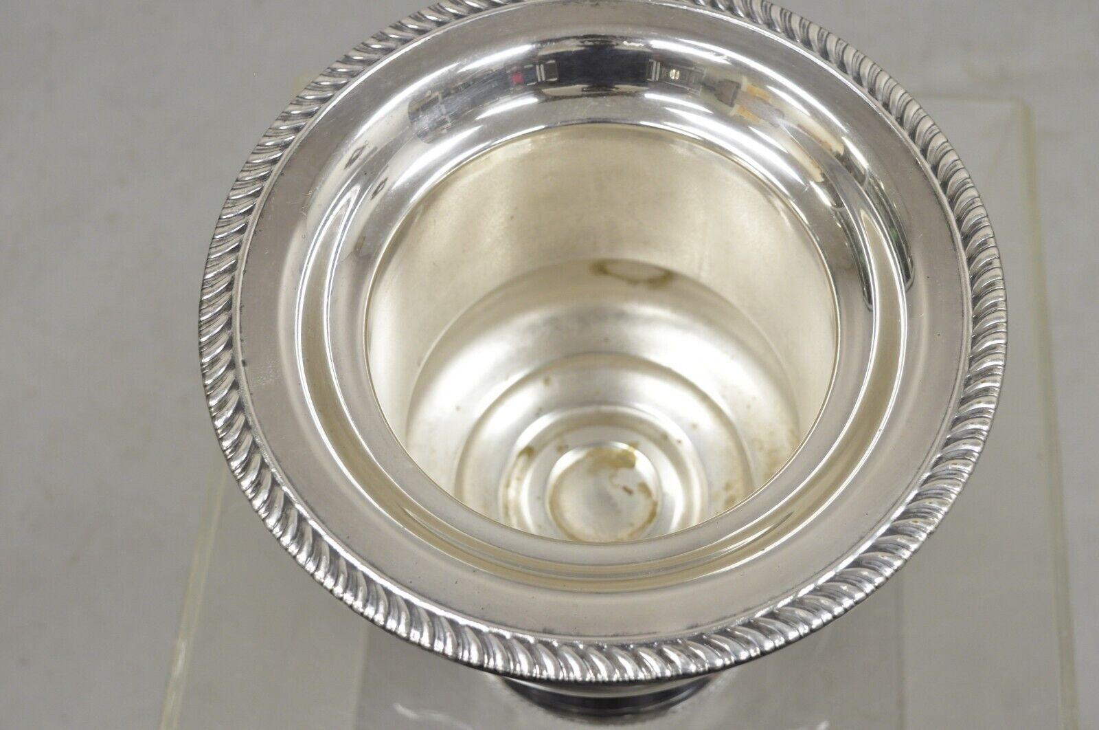 20th Century Vintage FB Rogers Urn Trophy Cup Silver Plated Champagne Chiller Ice Bucket