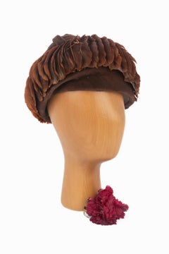 Vintage feather hat