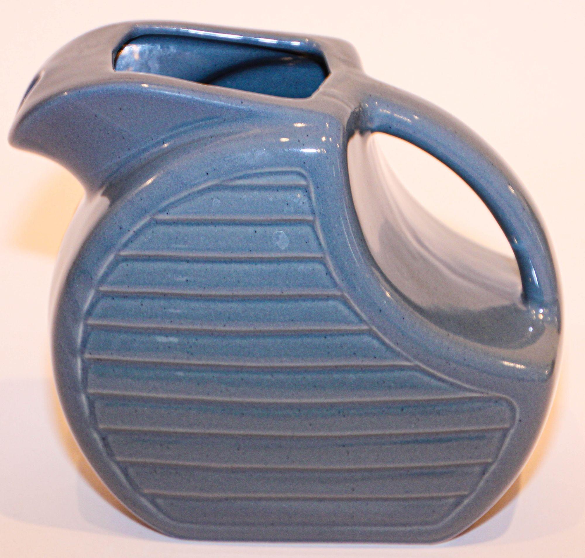 Brocca in ceramica d'epoca Feltman Langer Art Deco Barware in vendita 3