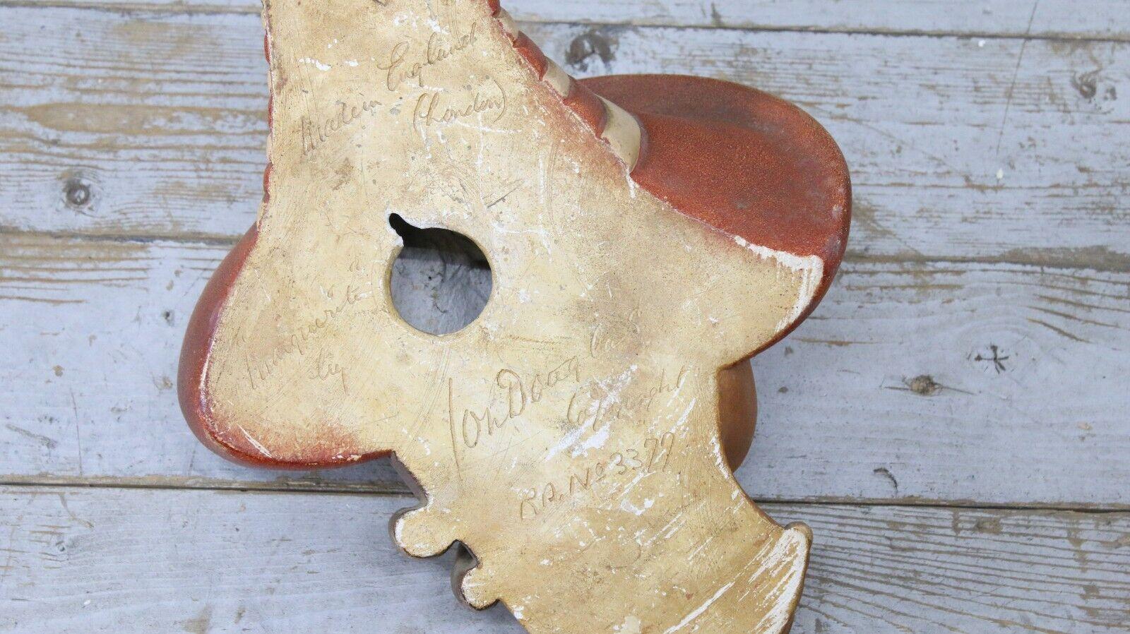 Ceramic Art Deco 1930s Marguerite Wall Mask by Jon Douglas For Sale